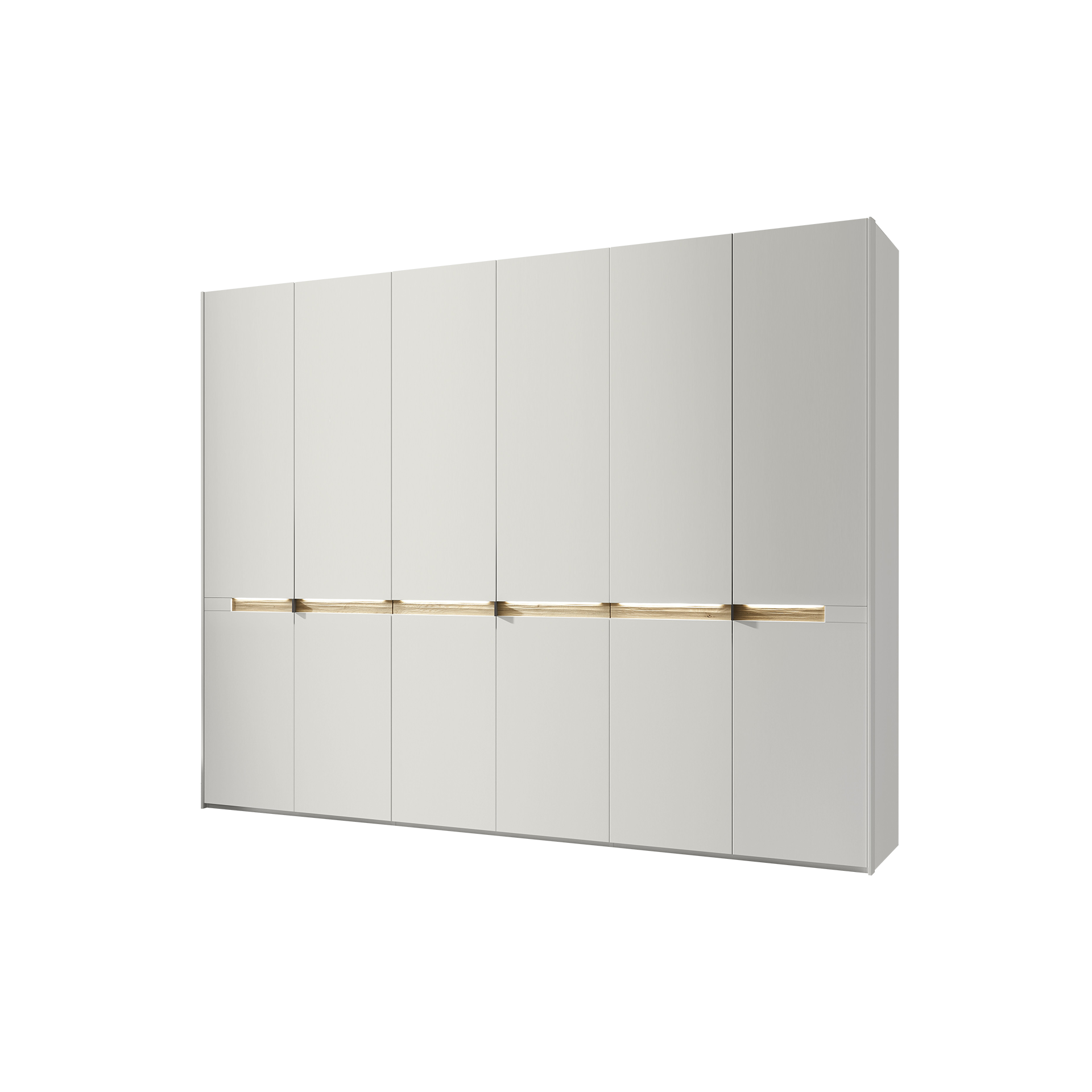 Varioconcept Drehtürenschrank Lagos 6-türig Weiß 60*302*223 Varioconcept Drehtürenschrank Lagos 6-türig Weiß 60*302*223
