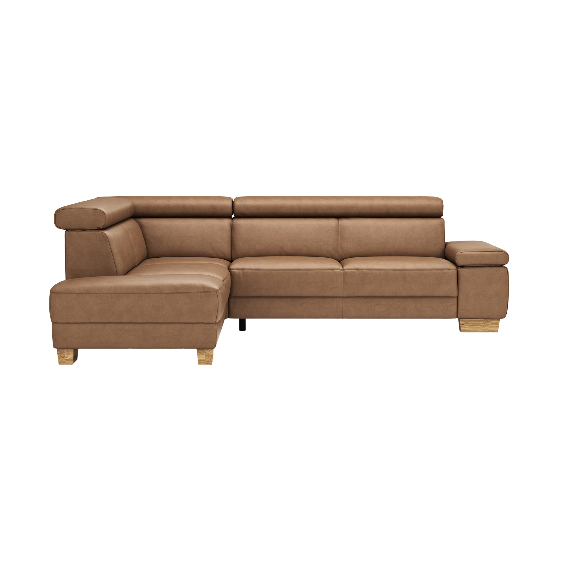 Natura Ecksofa Philadelphia Braun Ottomane links Natura Ecksofa Philadelphia Braun Ottomane links