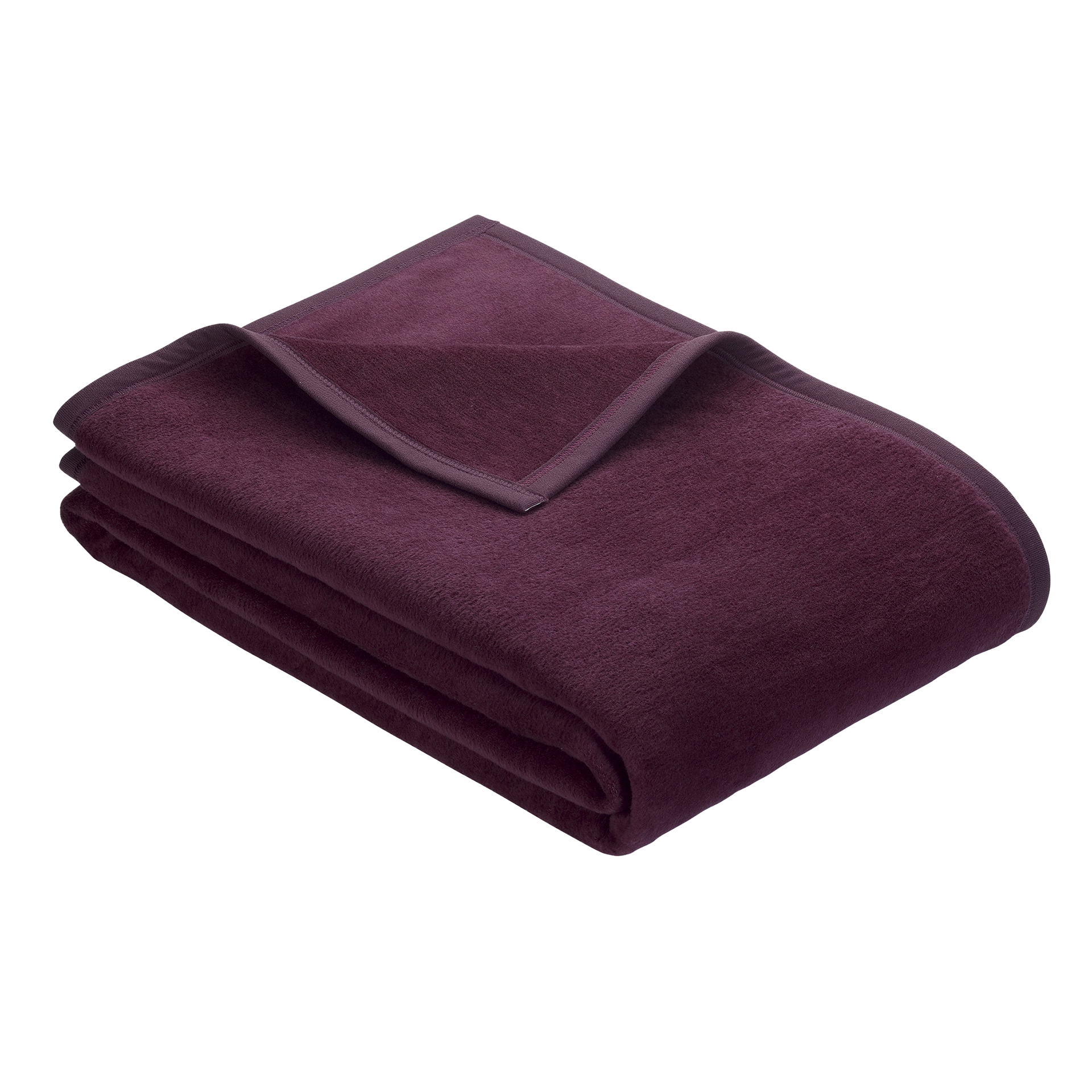 Decke Porto Dunkelviolett 150x200cm