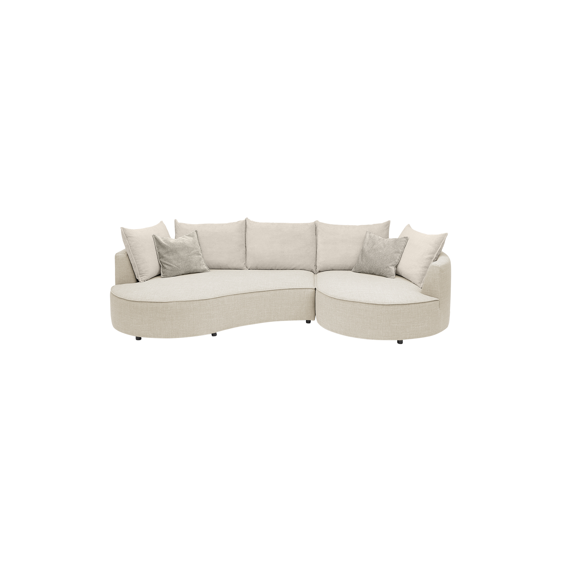 Ecksofa Hina Weiß Ecksofa Hina Weiß