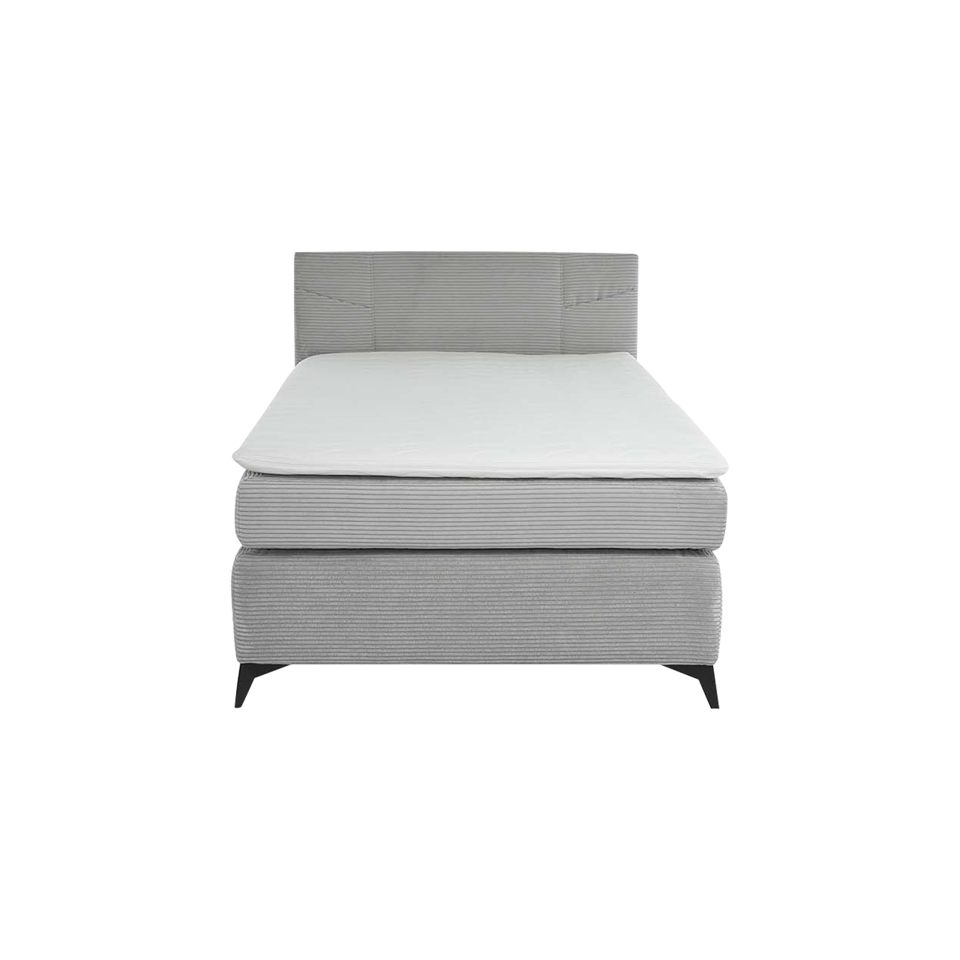 Boxspringbett Jodie Grau 120x200 cm Matratze 2 H3 - fest, ab ca. 80 kg Matratze 1 H2 - mittelfest, bis ca. 80 kg Boxspringbett Jodie Grau 120x200 cm Matratze 2 H3 - fest, ab ca. 80 kg Matratze 1 H2 - mittelfest, bis ca. 80 kg