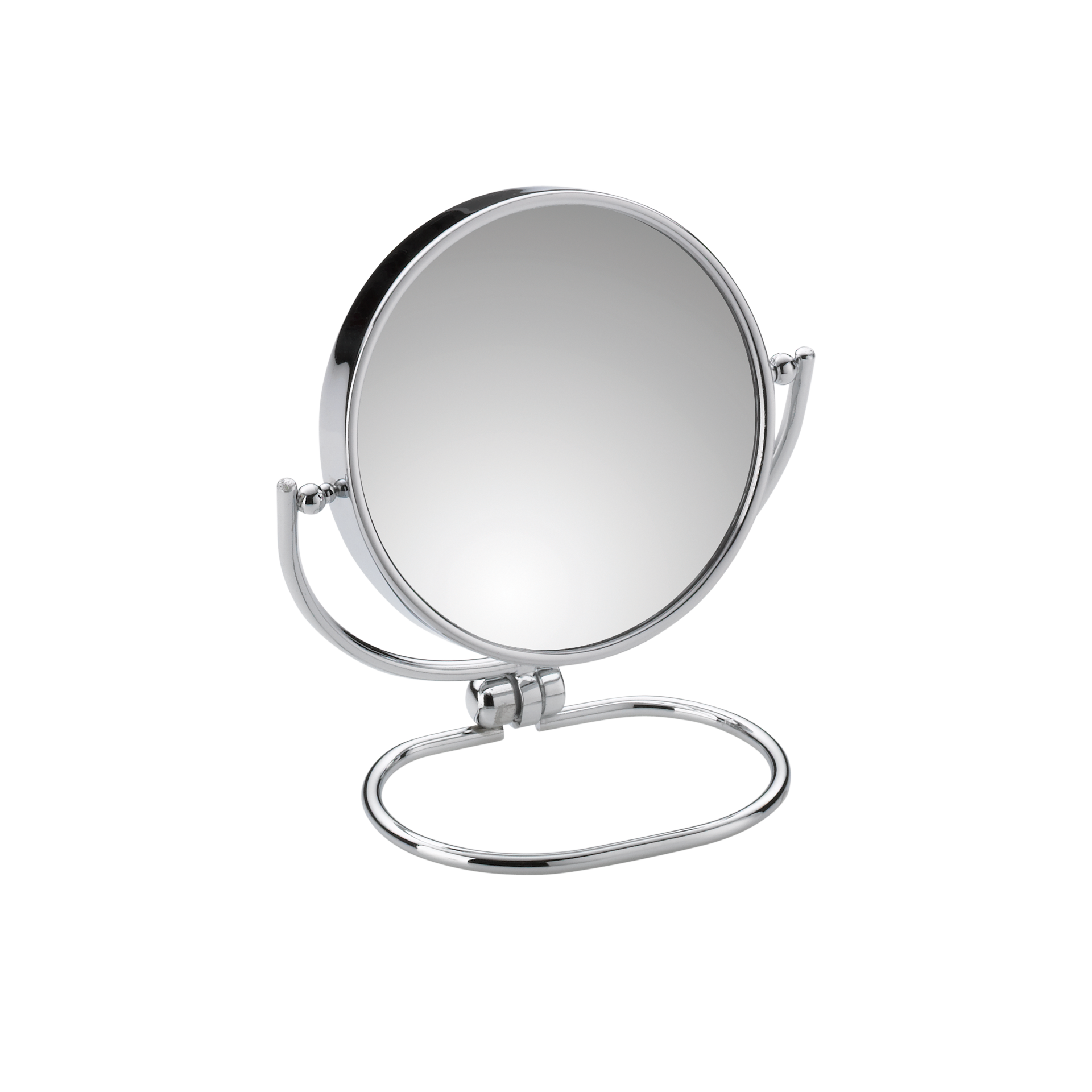 Kela Standspiegel Franca Silber glänzend Kela Standspiegel Franca Silber glänzend