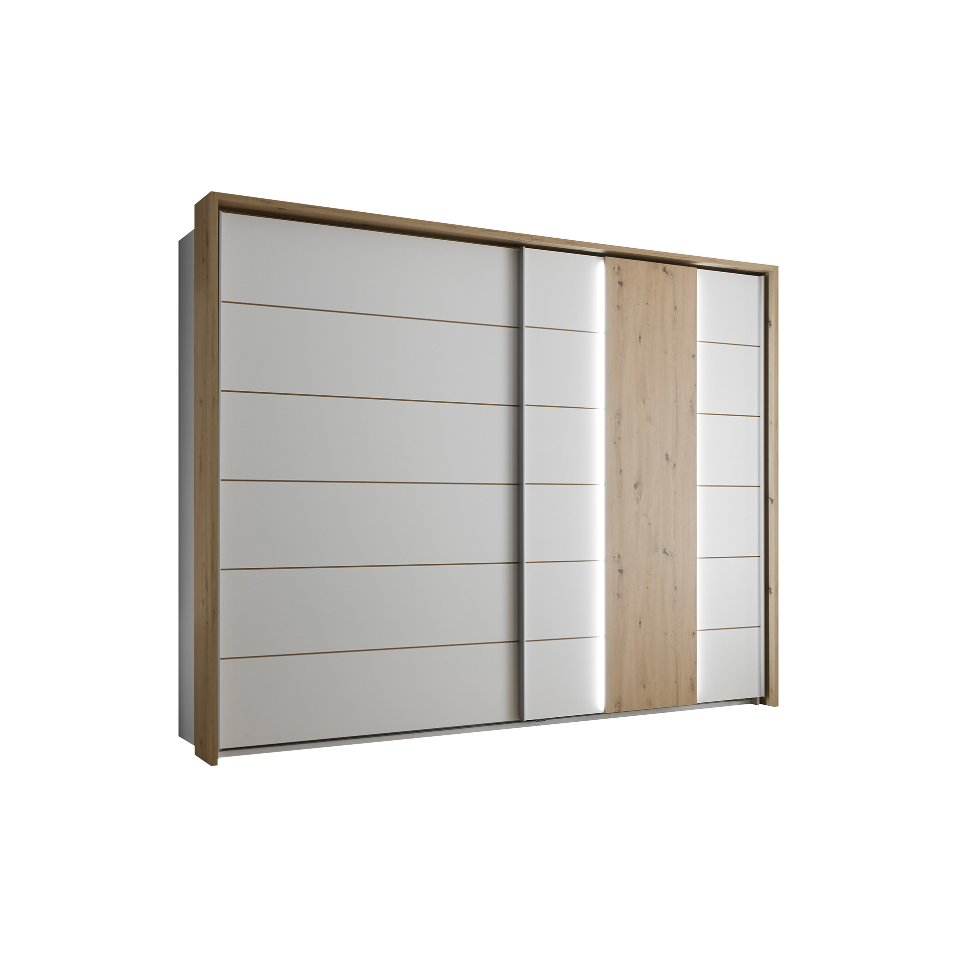 Paul Phillip Schwebetürenschrank Sissi 2-türig Weiß 210*270*60 Paul Phillip Schwebetürenschrank Sissi 2-türig Weiß 210*270*60