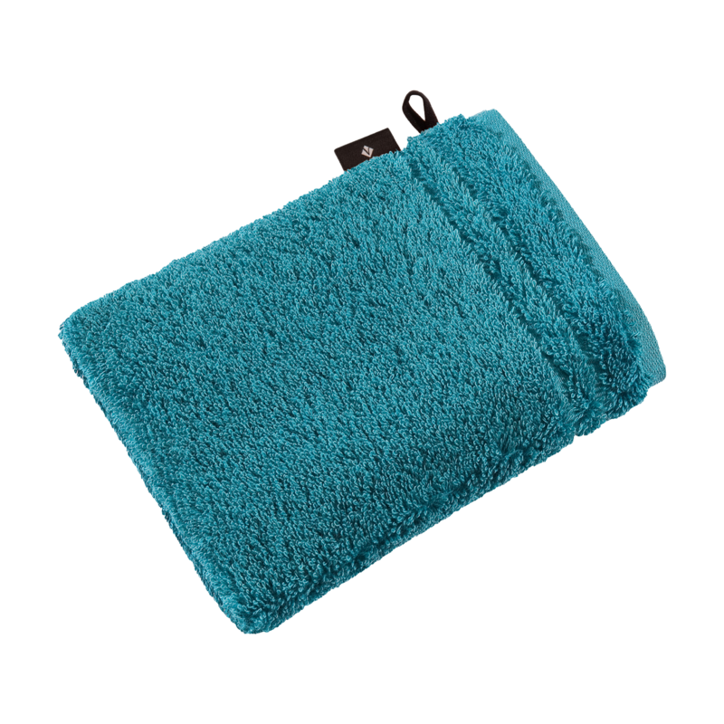 Vossen Waschhandschuh Vienna Style Lagoon 16x22cm