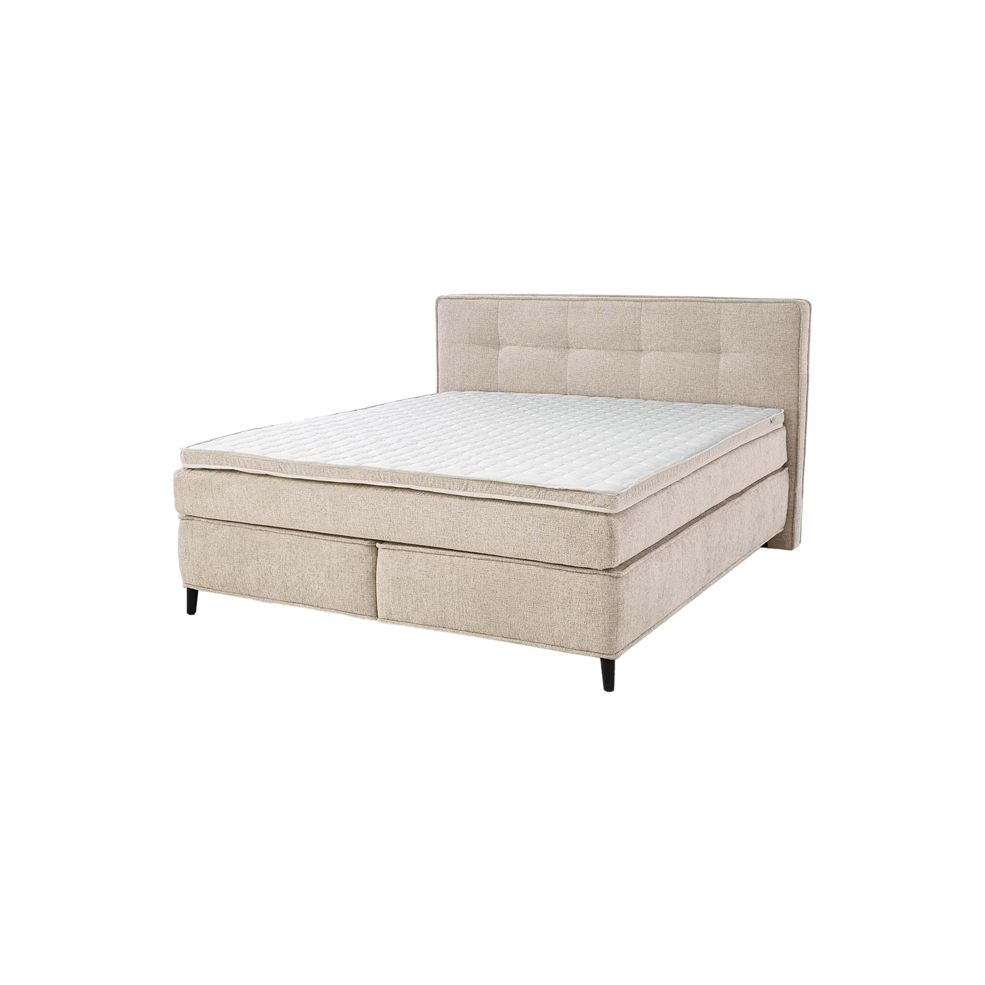 Paul Phillip Boxspringbett Carol Beige 180x200 cm