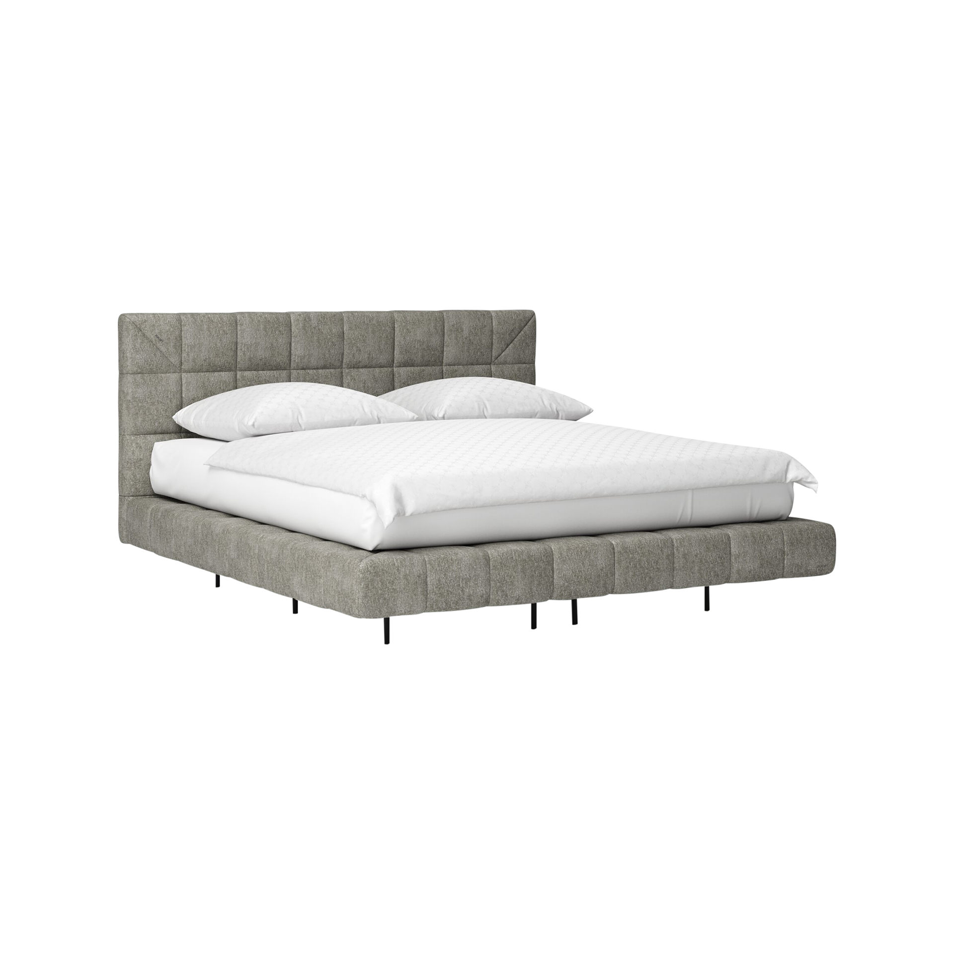 JOOP! Boxspringbett Style Grau 200x200 cm JOOP! Boxspringbett Style Grau 200x200 cm