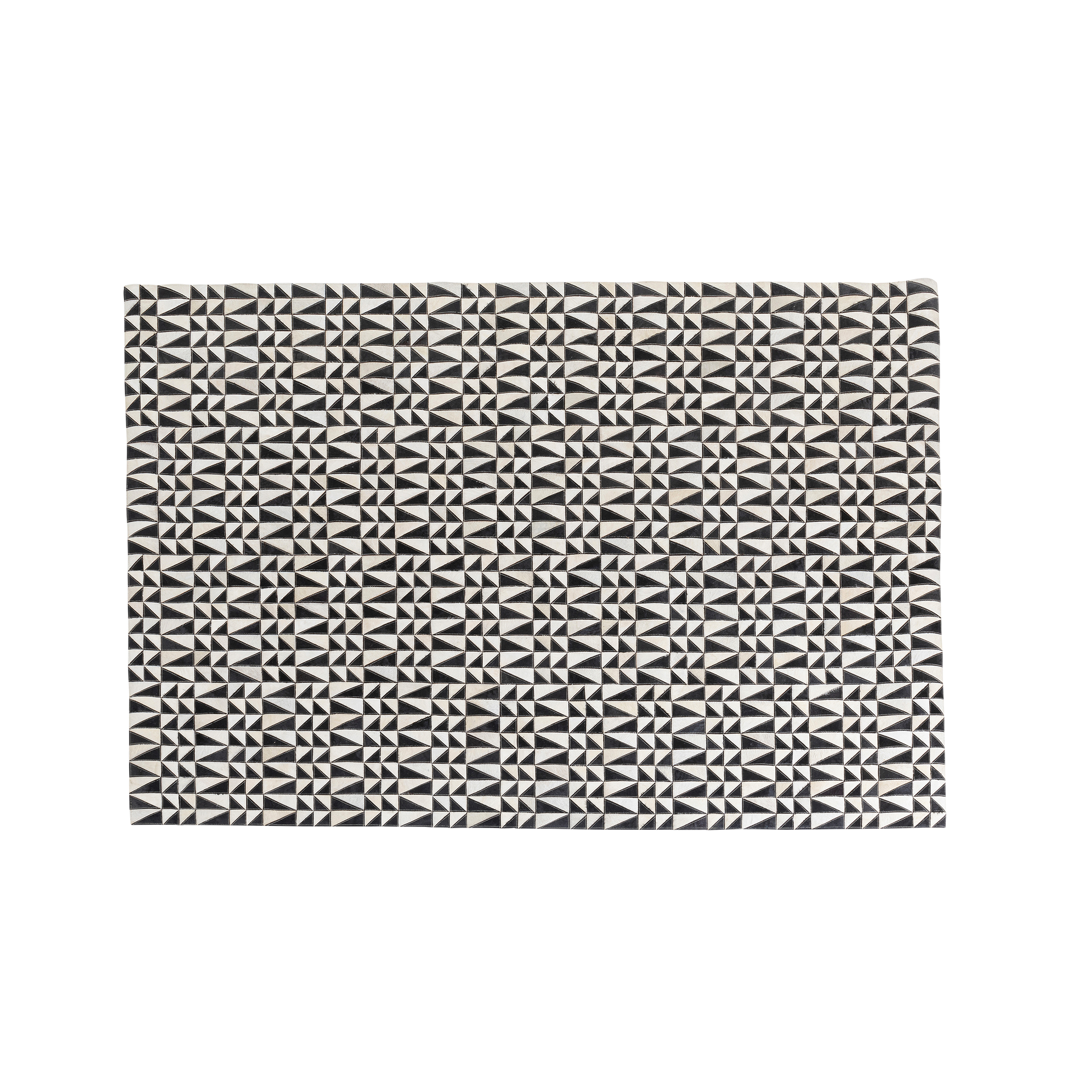 Kare Teppich Zigzag Schwarz Kare Teppich Zigzag Schwarz