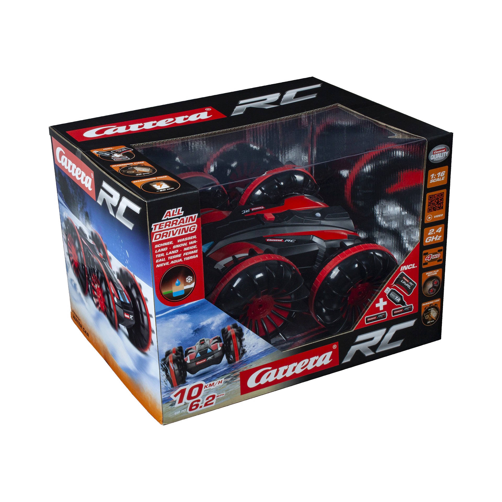 Spiel-Fahrzeug RC 2,4GHz All-Terrain Stunt Car Mehrfarbig