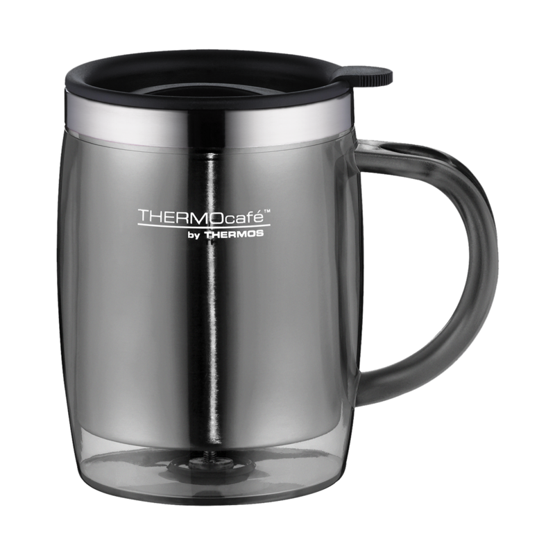 Thermos Thermobecher Desktop Mug Grau Thermos Thermobecher Desktop Mug Grau