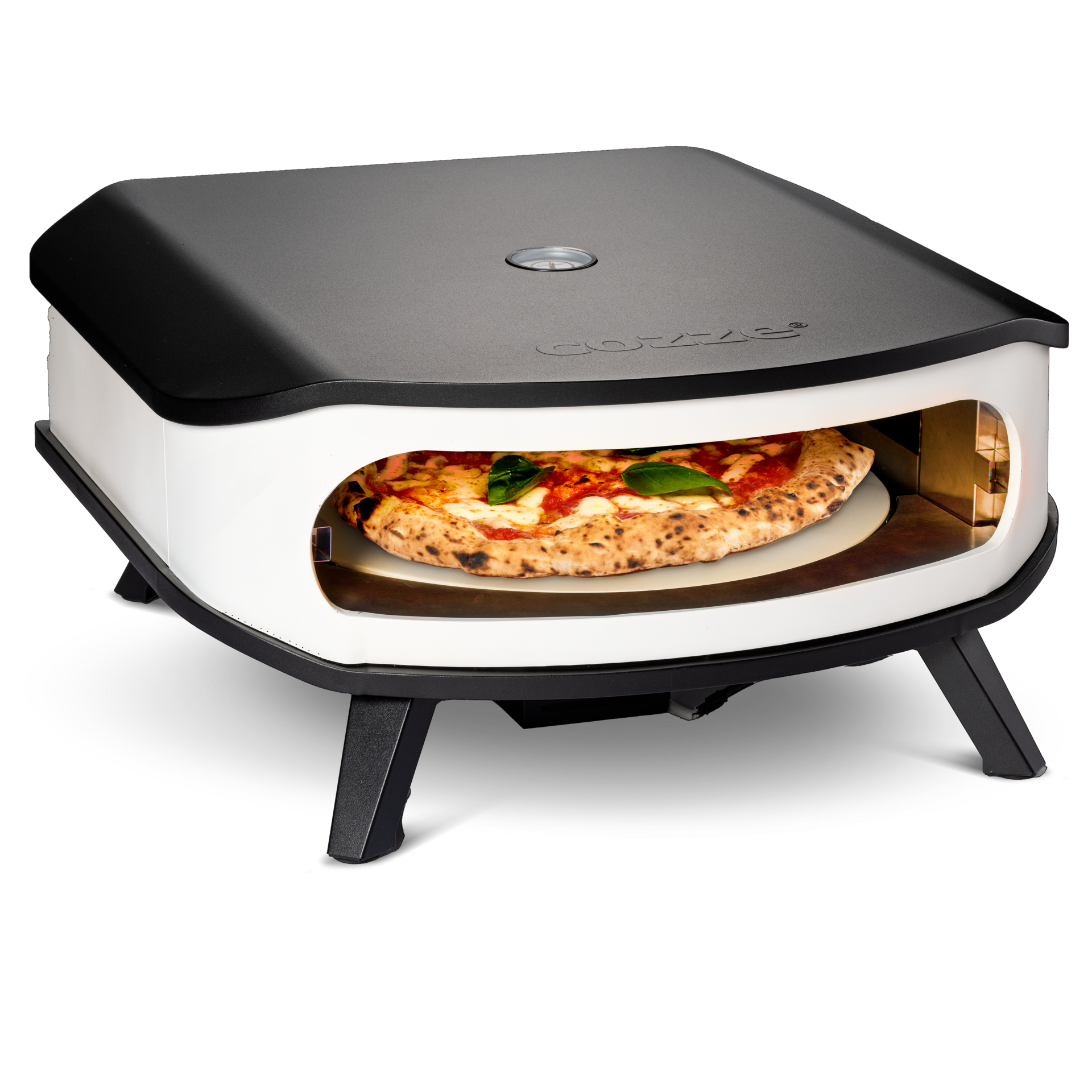 cozze® Gas-Pizzaofen 17" Rotant inklusiver Druckminderer