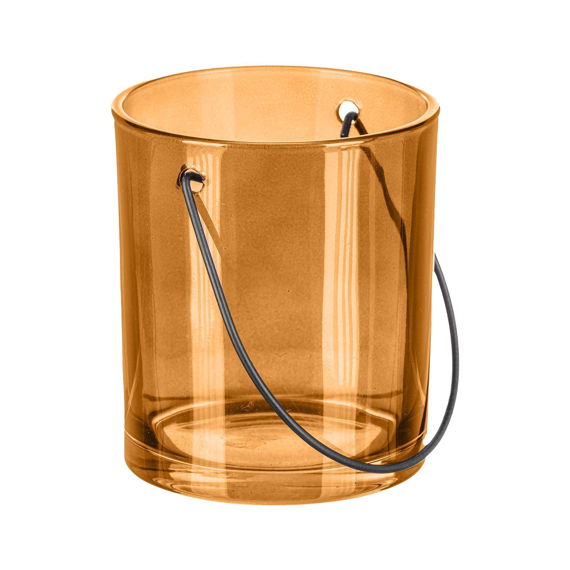 Windlicht Lollipop Orange