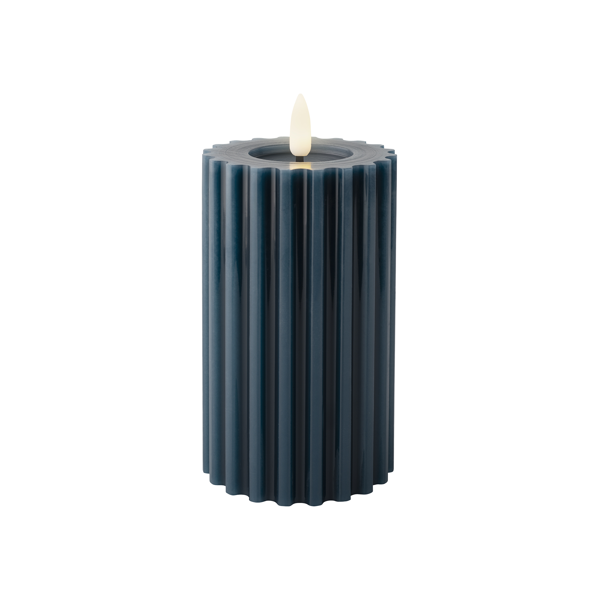 Kerze LED Blau