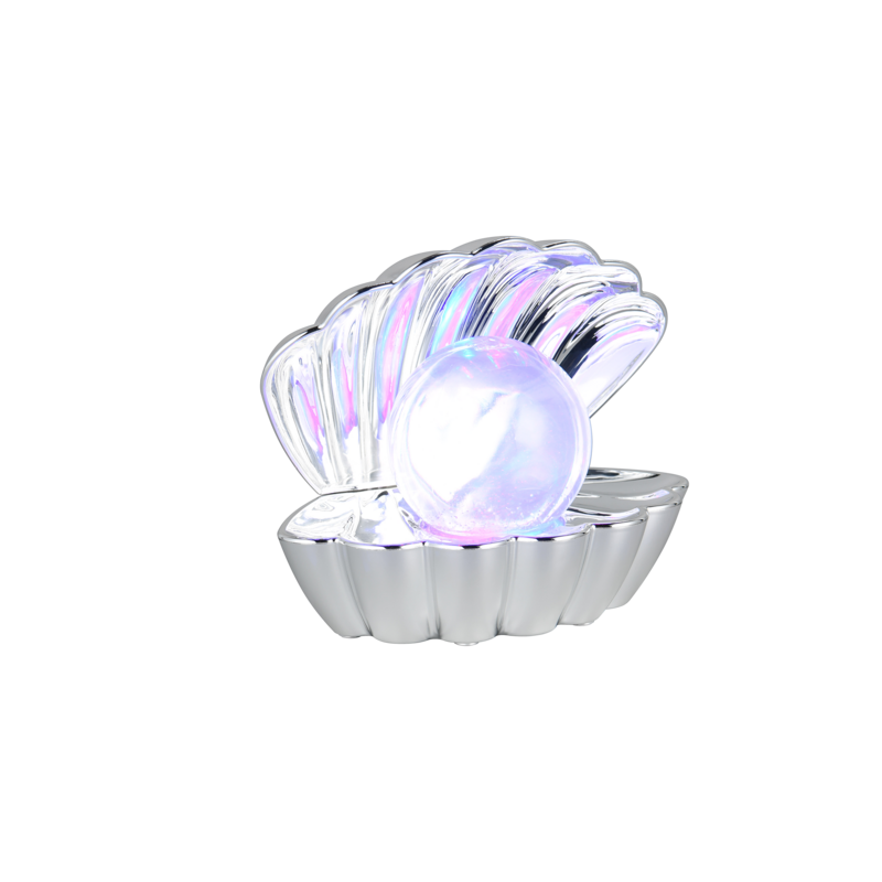 Tischleuchte Shelly Silber