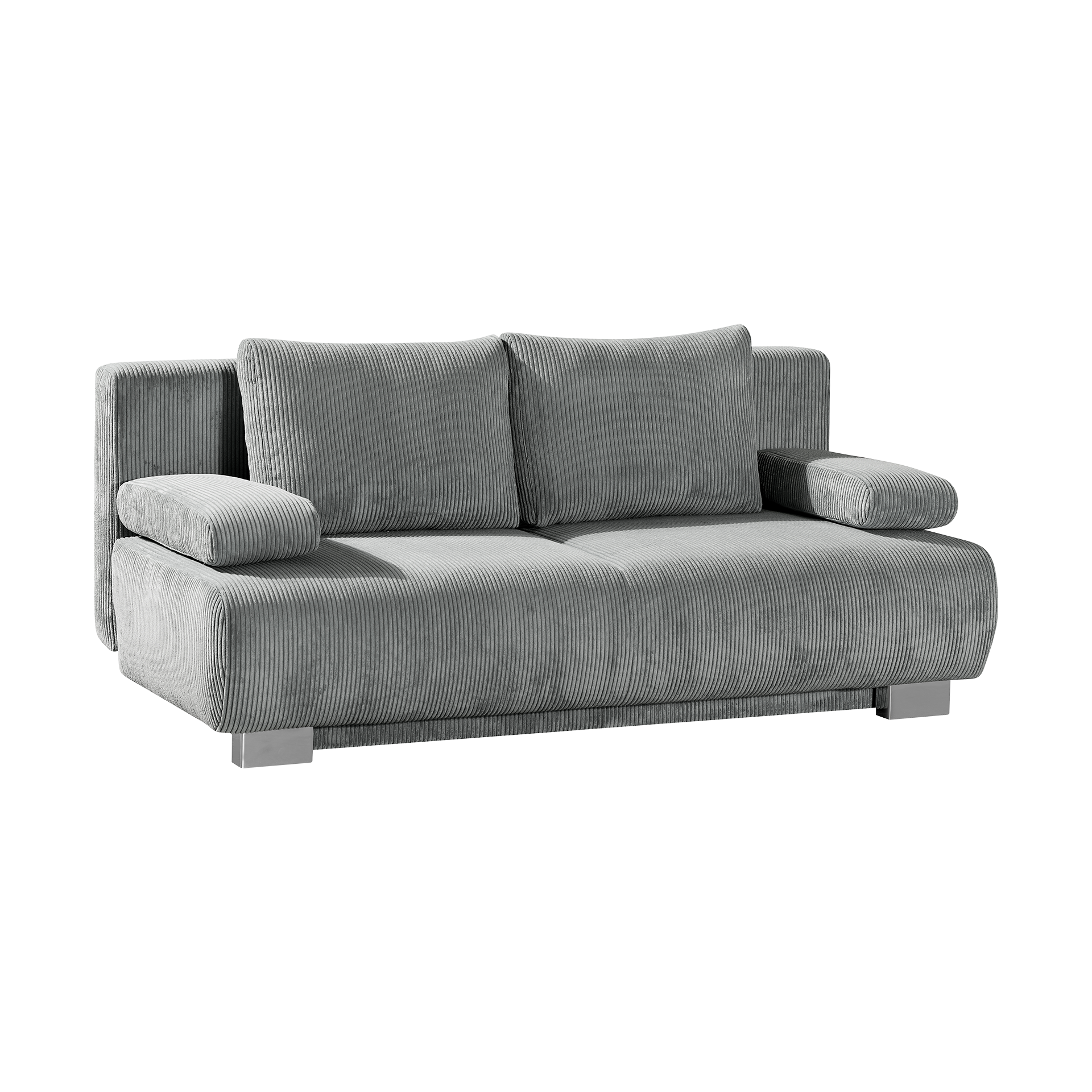 Schlafsofa Robin Bezug Cord Grau Schlafsofa Robin Bezug Cord Grau