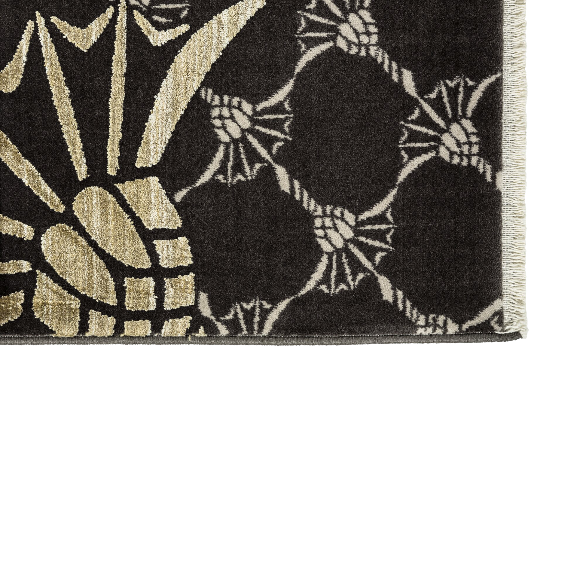JOOP! Teppich Cornflower double 170x240cm Anthrazit JOOP! Teppich Cornflower double 170x240cm Anthrazit