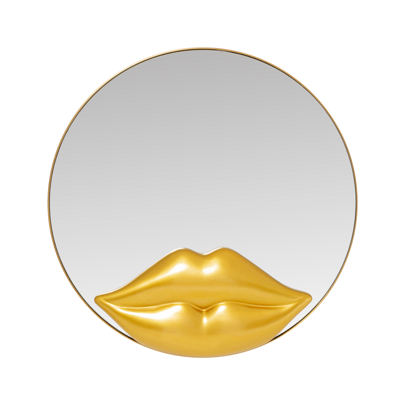Kare Spiegel Lips Gold