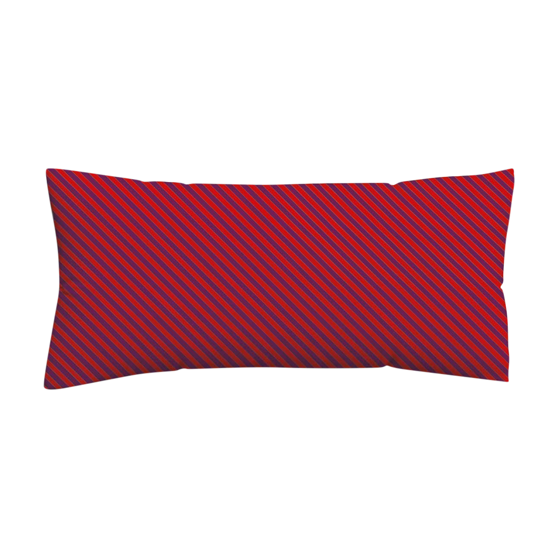 Kissenbezug Woven Fade Red Deep Purple Deep 40x80cm Kissenbezug Woven Fade Red Deep Purple Deep 40x80cm