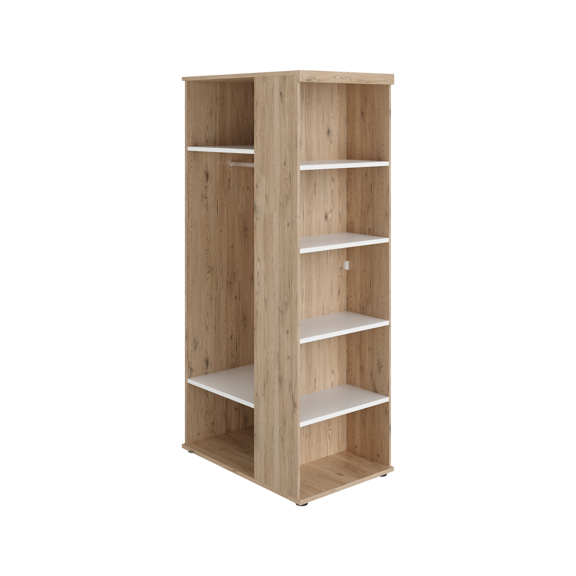 Paidi Schrankelement Fionn Korpus Eiche-Bordeaux Einsatz Kreideweiß Paidi Schrankelement Fionn Korpus Eiche-Bordeaux Einsatz Kreideweiß