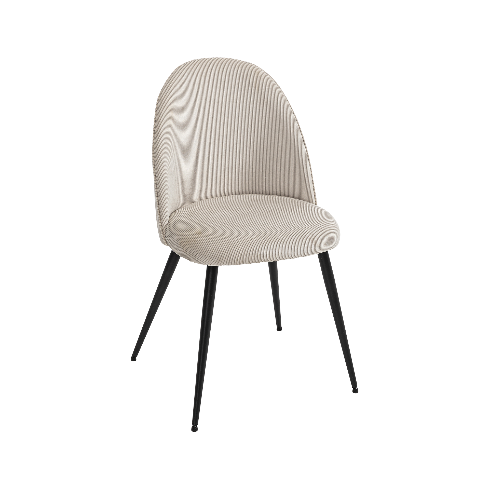 Stuhl Nizza Bezug Beige Gestell Schwarz Stuhl Nizza Bezug Beige Gestell Schwarz