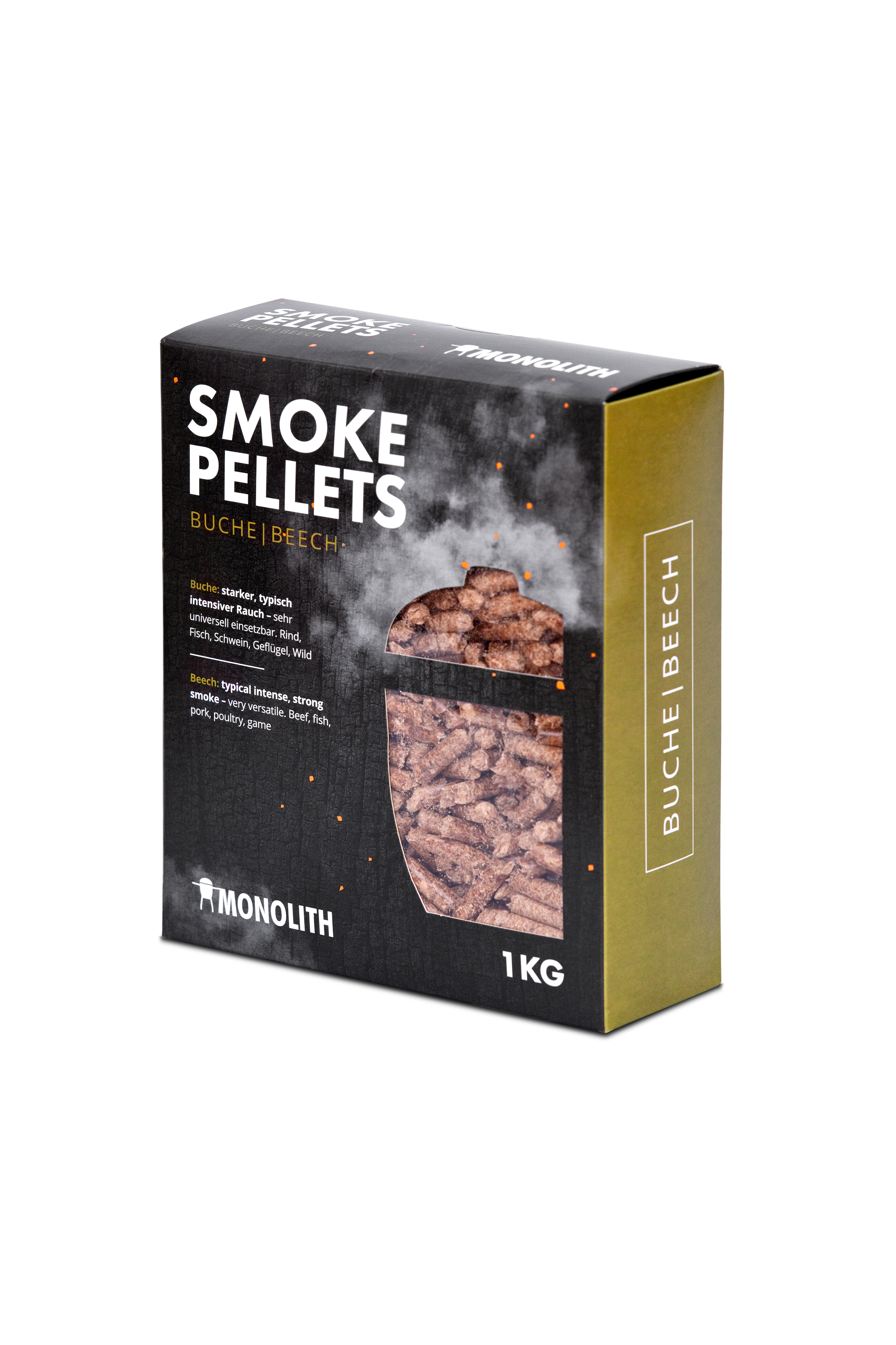 Monolith Smoke Pellets zum Räuchern Buche 1kg