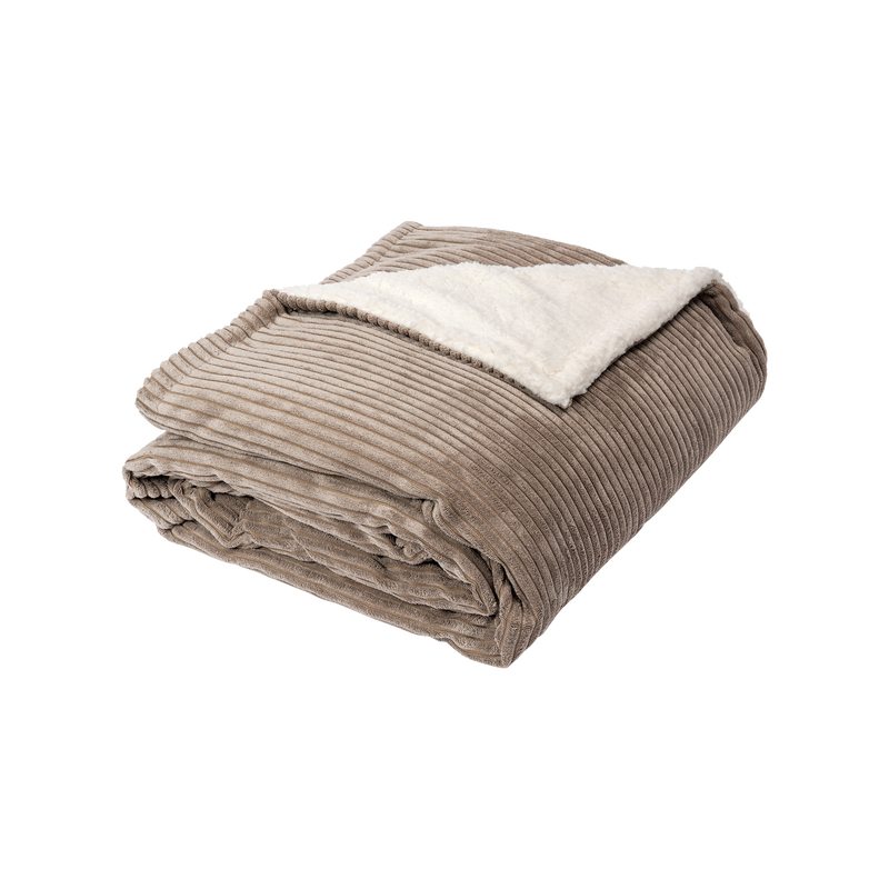 Plaid Dana Taupe 140x200cm Plaid Dana Taupe 140x200cm
