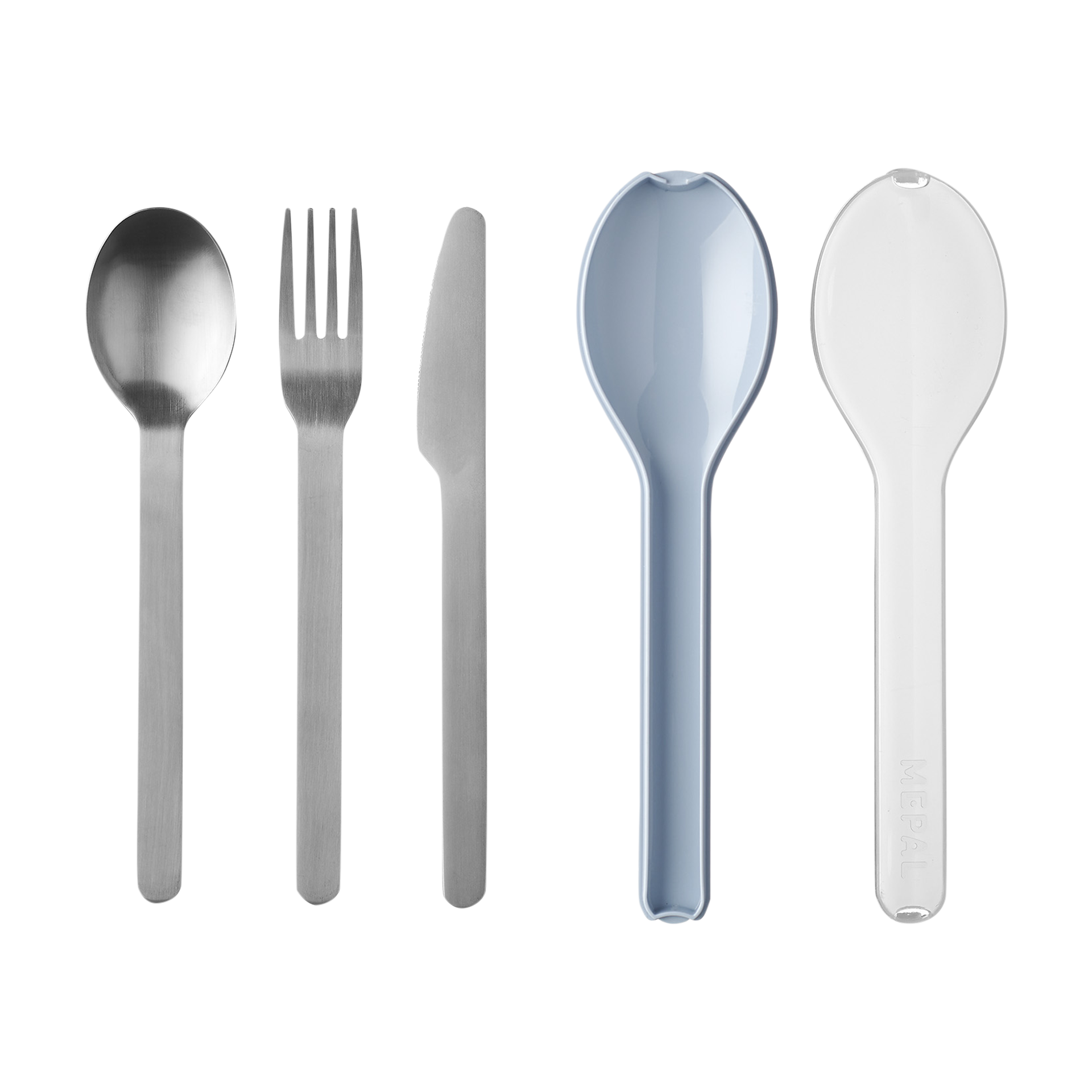 Mepal Besteck-Set Ellipse Nordic Blue Mepal Besteck-Set Ellipse Nordic Blue