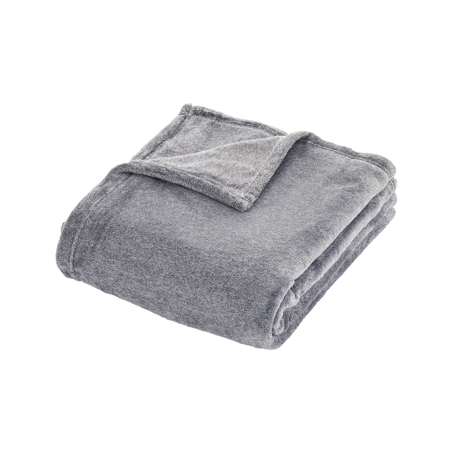 Kuscheldecke Melange Grau 160x220cm Kuscheldecke Melange Grau 160x220cm