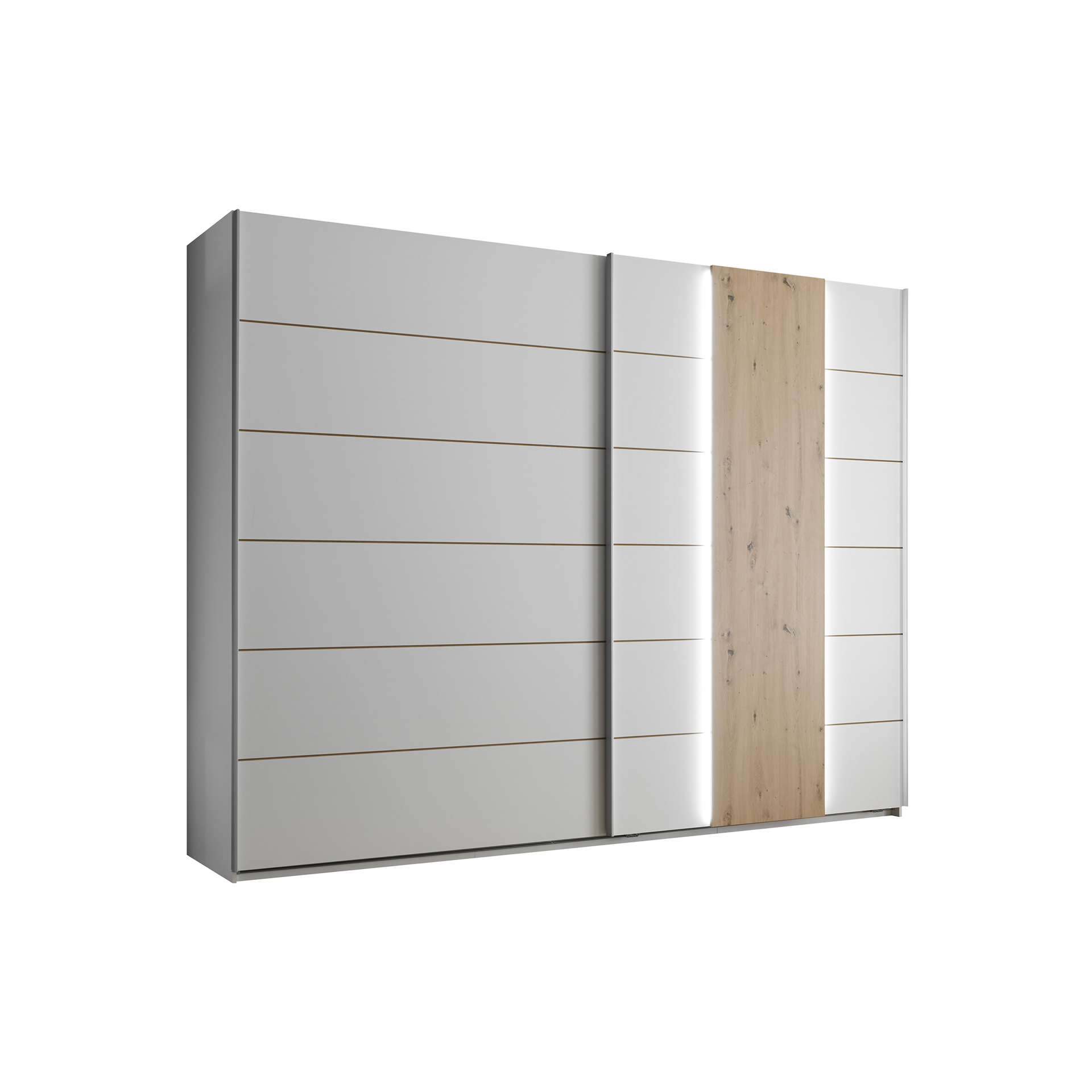 Paul Phillip Schwebetürenschrank Sissi 2-türig Weiß 210*270*60 Paul Phillip Schwebetürenschrank Sissi 2-türig Weiß 210*270*60