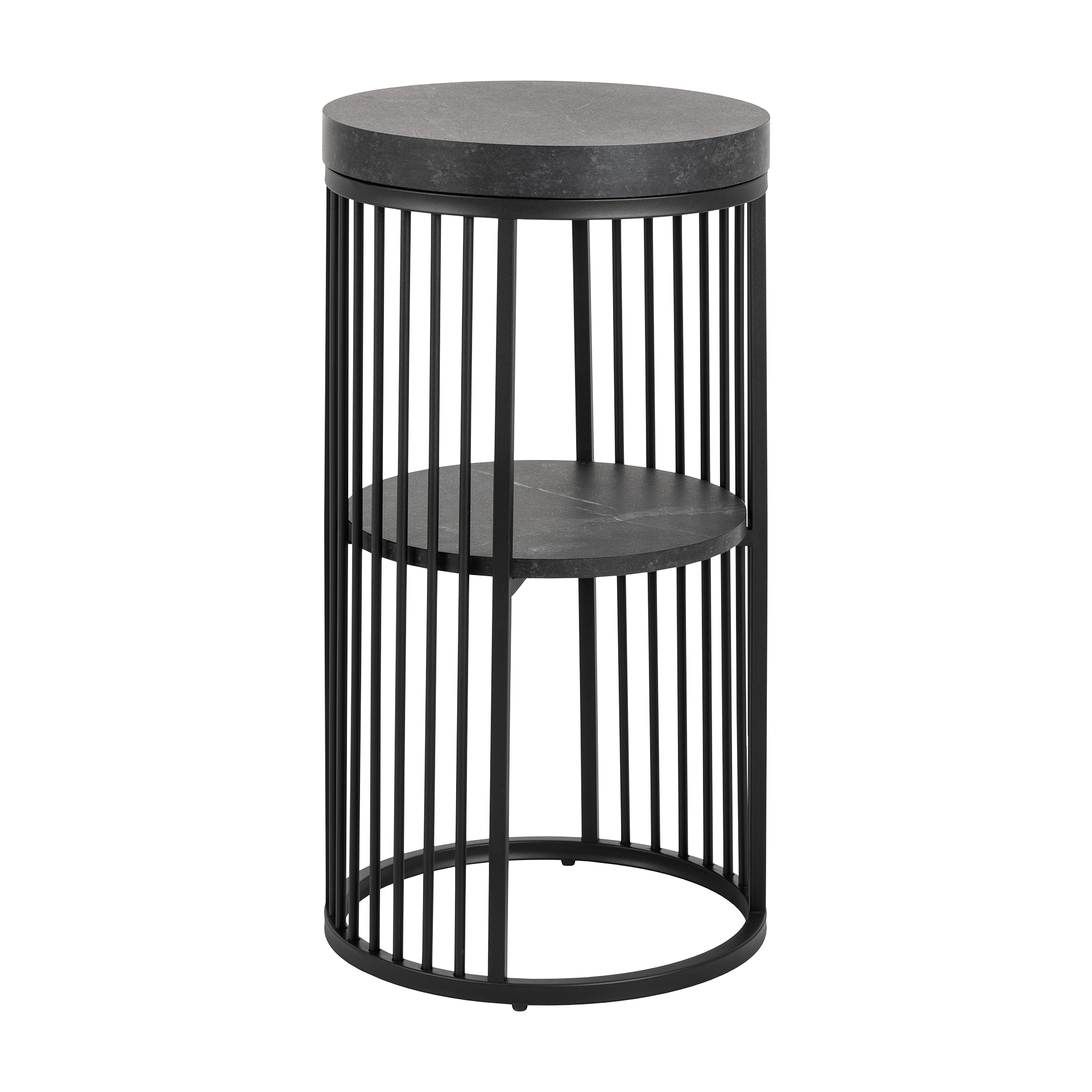 Beistelltisch Strington Schwarz 35*35*65 Beistelltisch Strington Schwarz 35*35*65