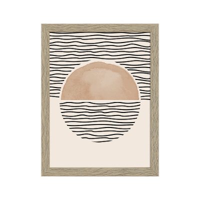 Bilderrahmen Vintage Eiche