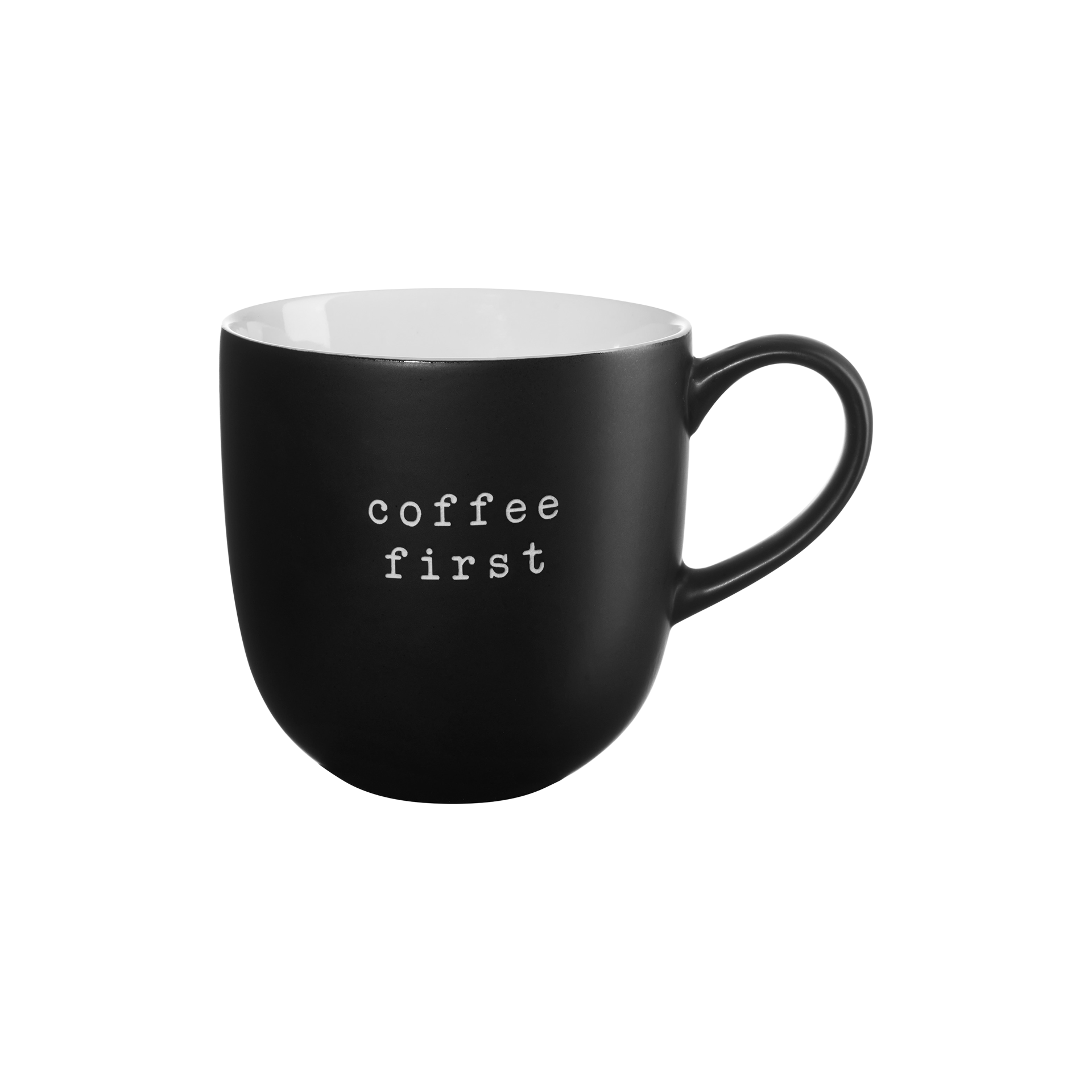 Henkelbecher Hey! Schwarz Henkelbecher Hey! Schwarz