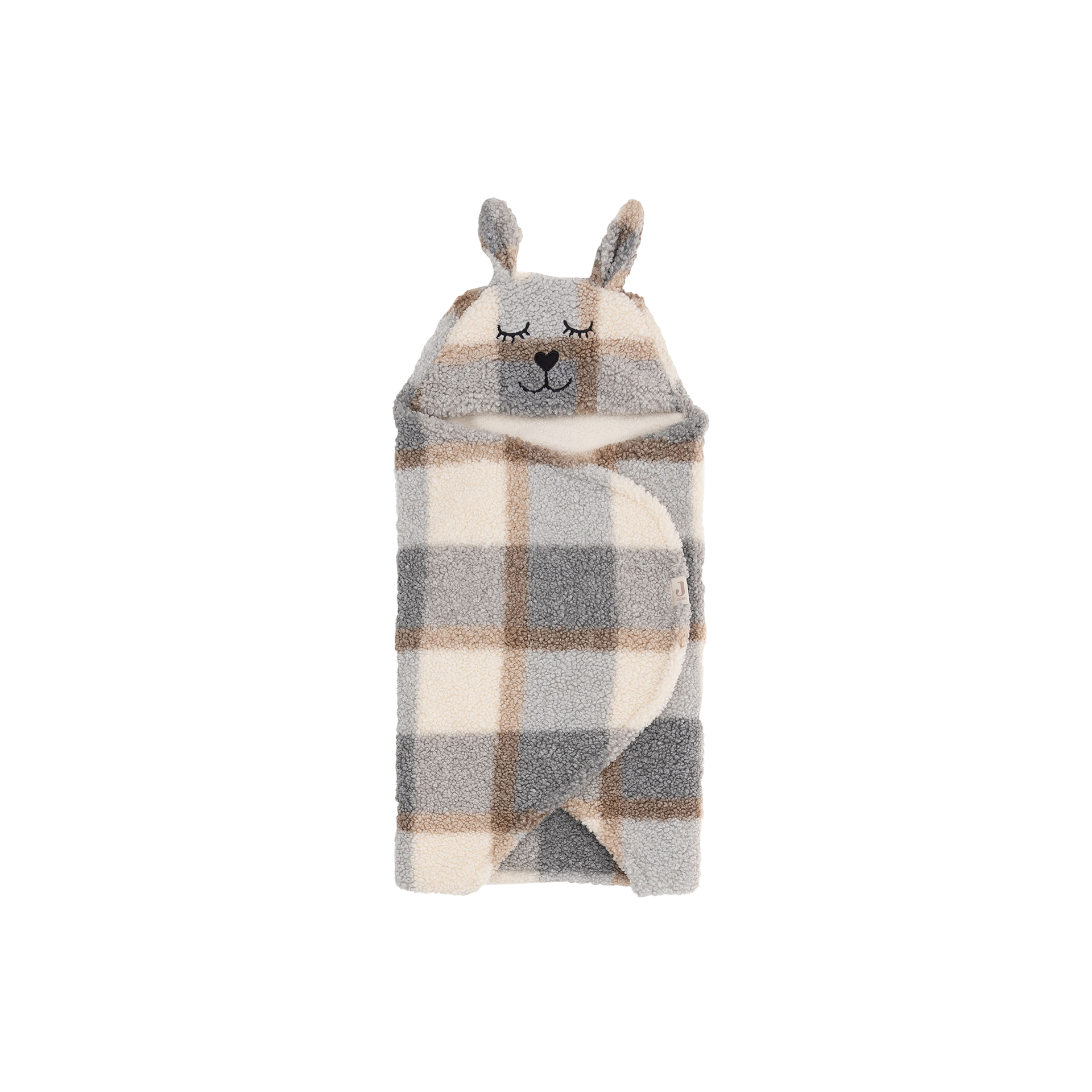 Decke Bunny Check Boucle für Babyschale Mehrfarbig