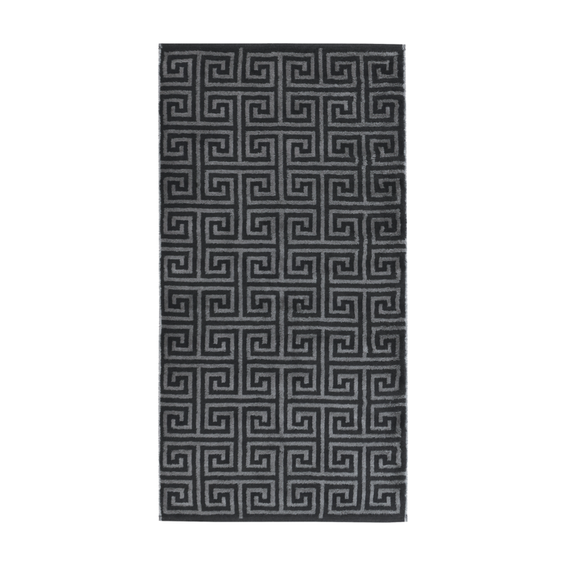 Cawö Handtuch Noblesse Elegance Schwarz 50x100cm
