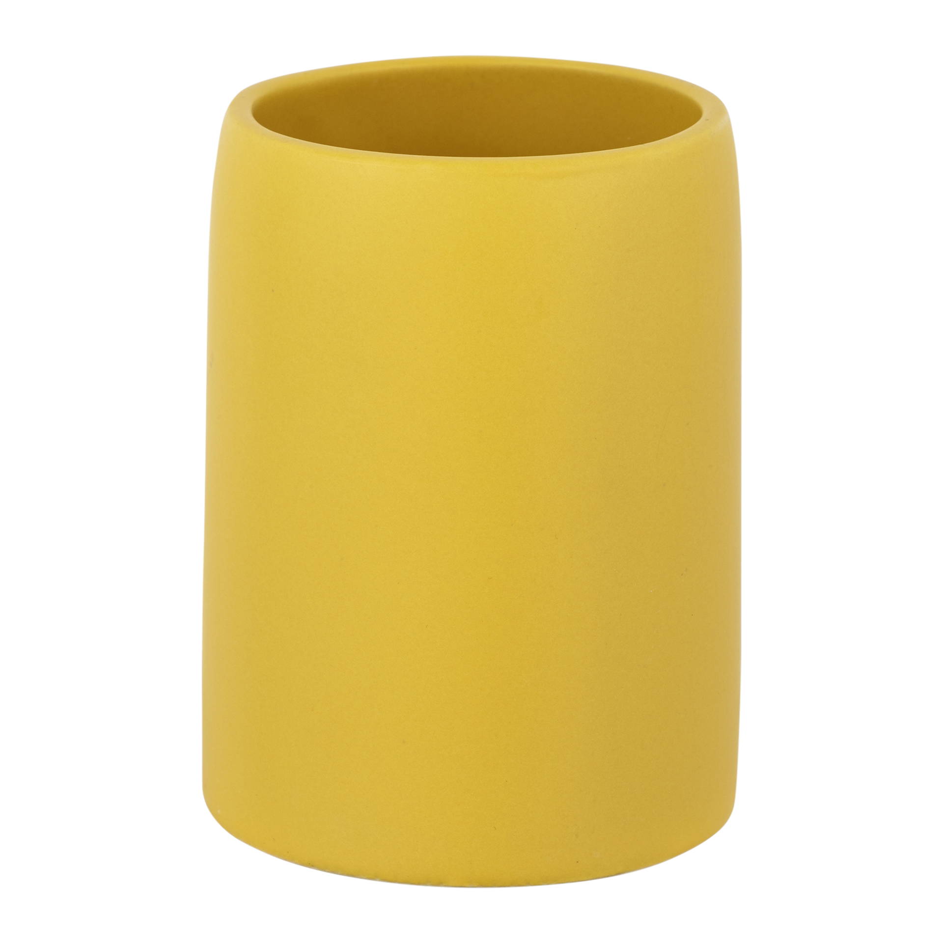 SCHÖNER WOHNEN-Kollektion Zahnputzbecher Funo Gelb SCHÖNER WOHNEN-Kollektion Zahnputzbecher Funo Gelb