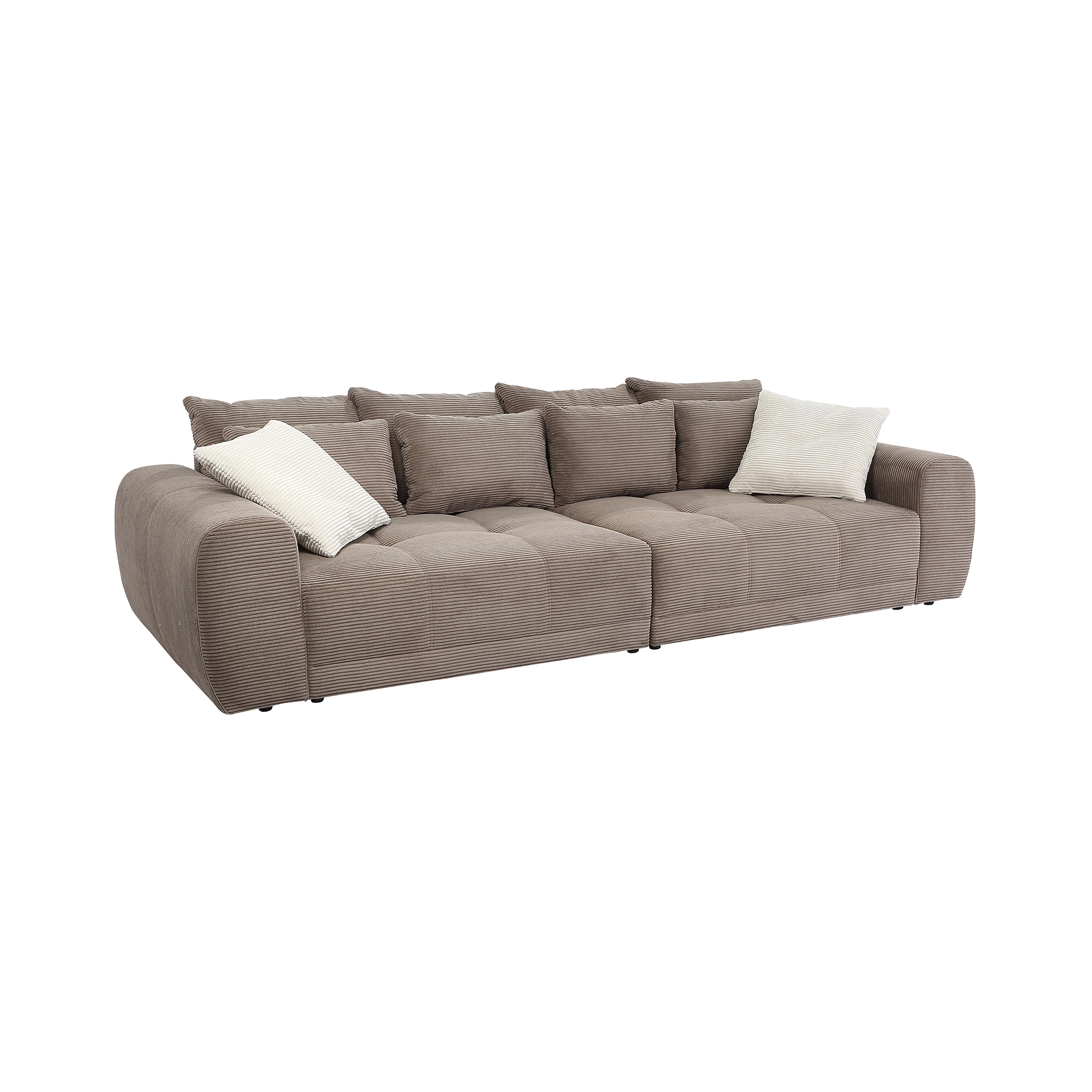 Bigsofa Janni Bezug Cord Braun