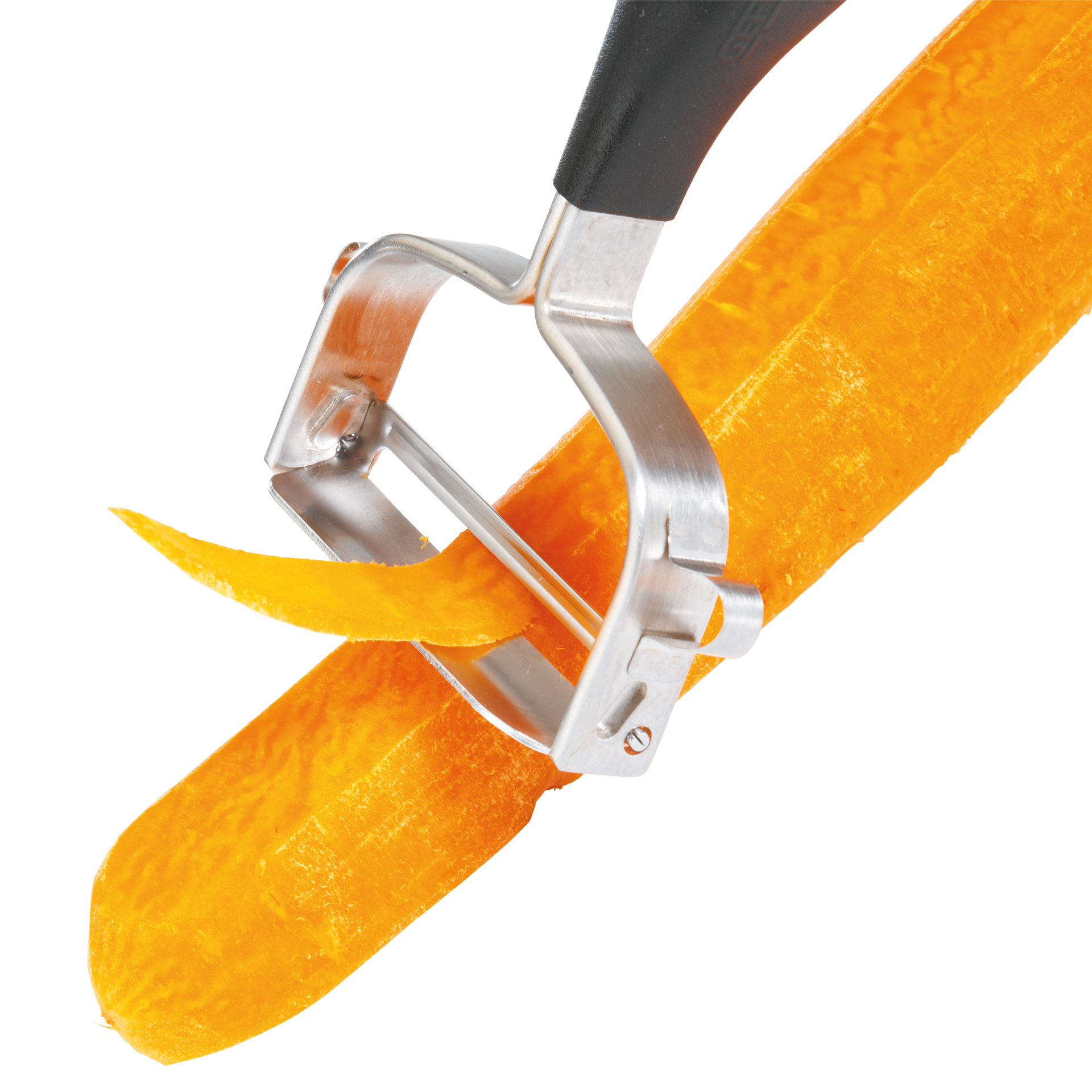 Gefu Sparschäler Universale Schwarz-Silber