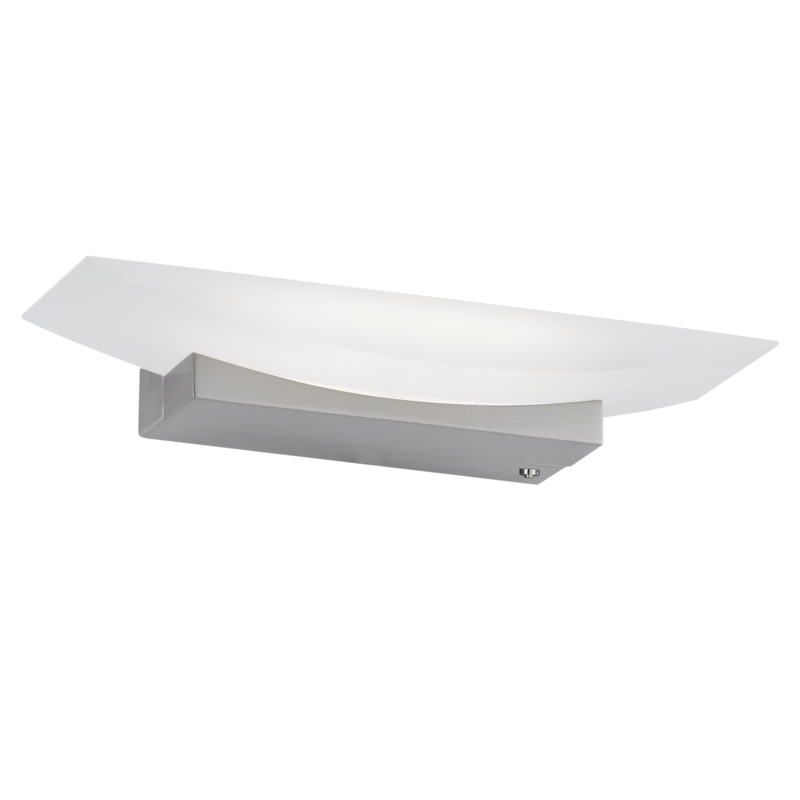 Wandleuchte Bowl TW nickel