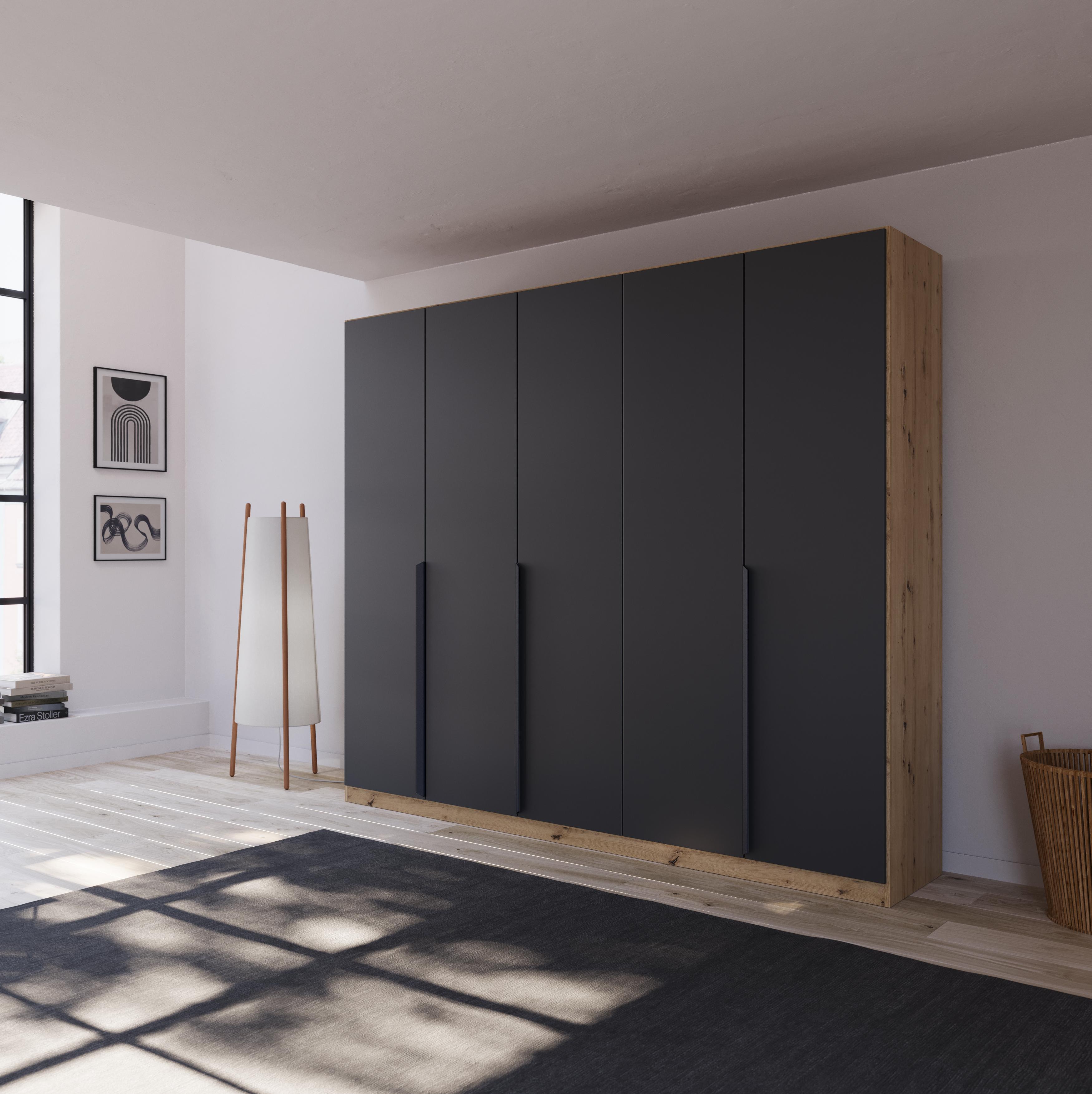 Drehtürenschrank Wildwest 5-türig Grau 54*226*210 Drehtürenschrank Wildwest 5-türig Grau 54*226*210
