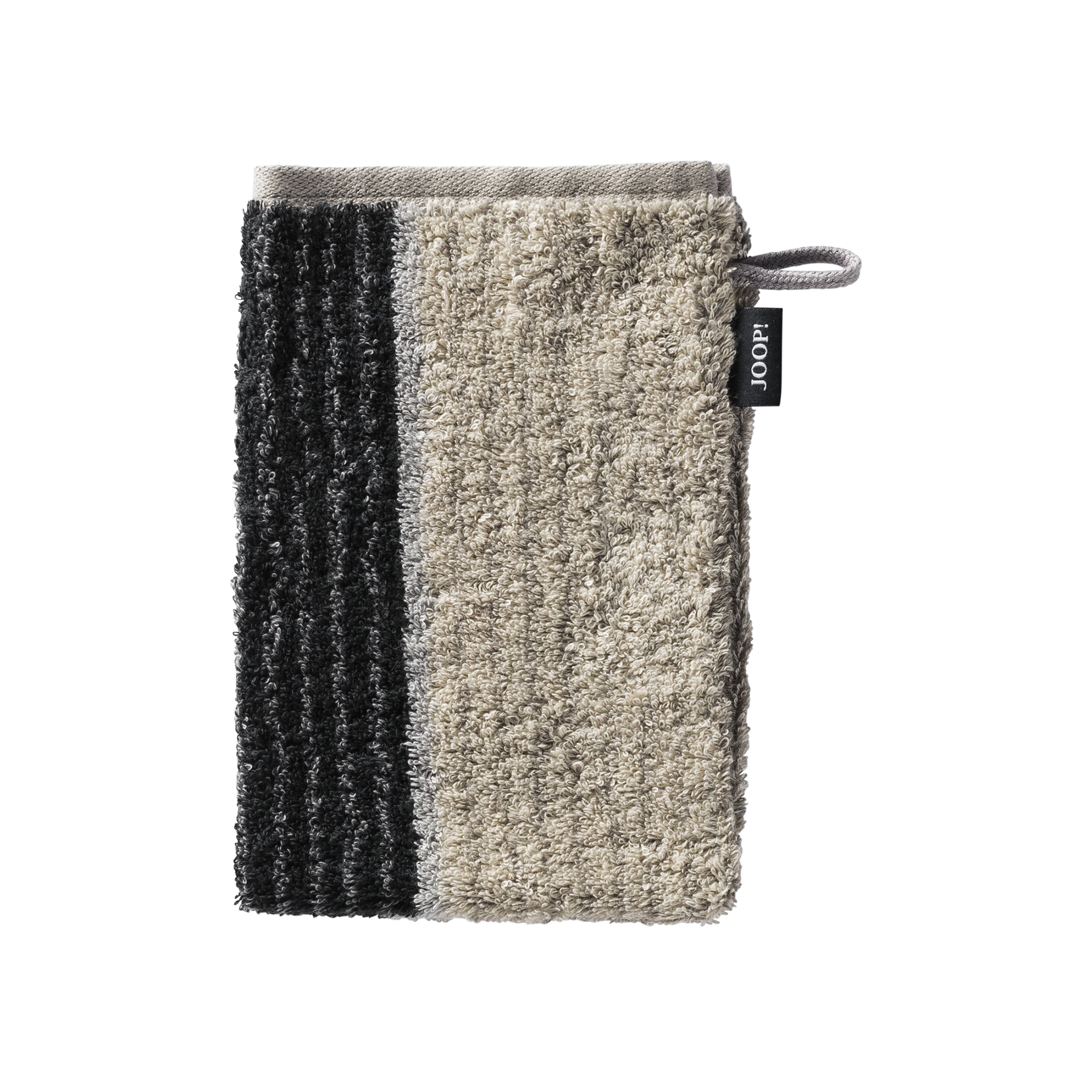 JOOP! Waschhandschuh Signature Graphit 16x22cm JOOP! Waschhandschuh Signature Graphit 16x22cm