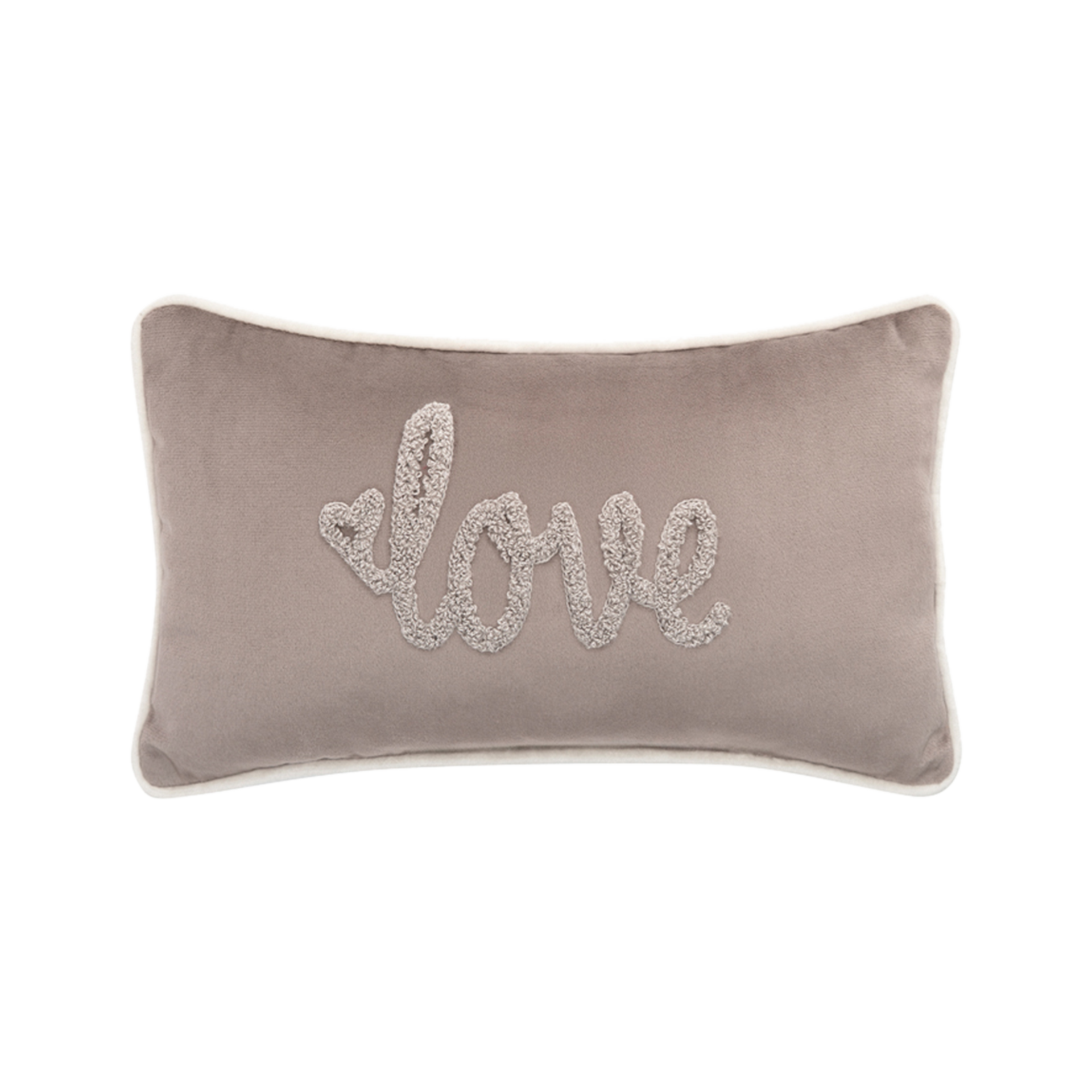 Kissen Petite Love Taupe cm Kissen Petite Love Taupe cm