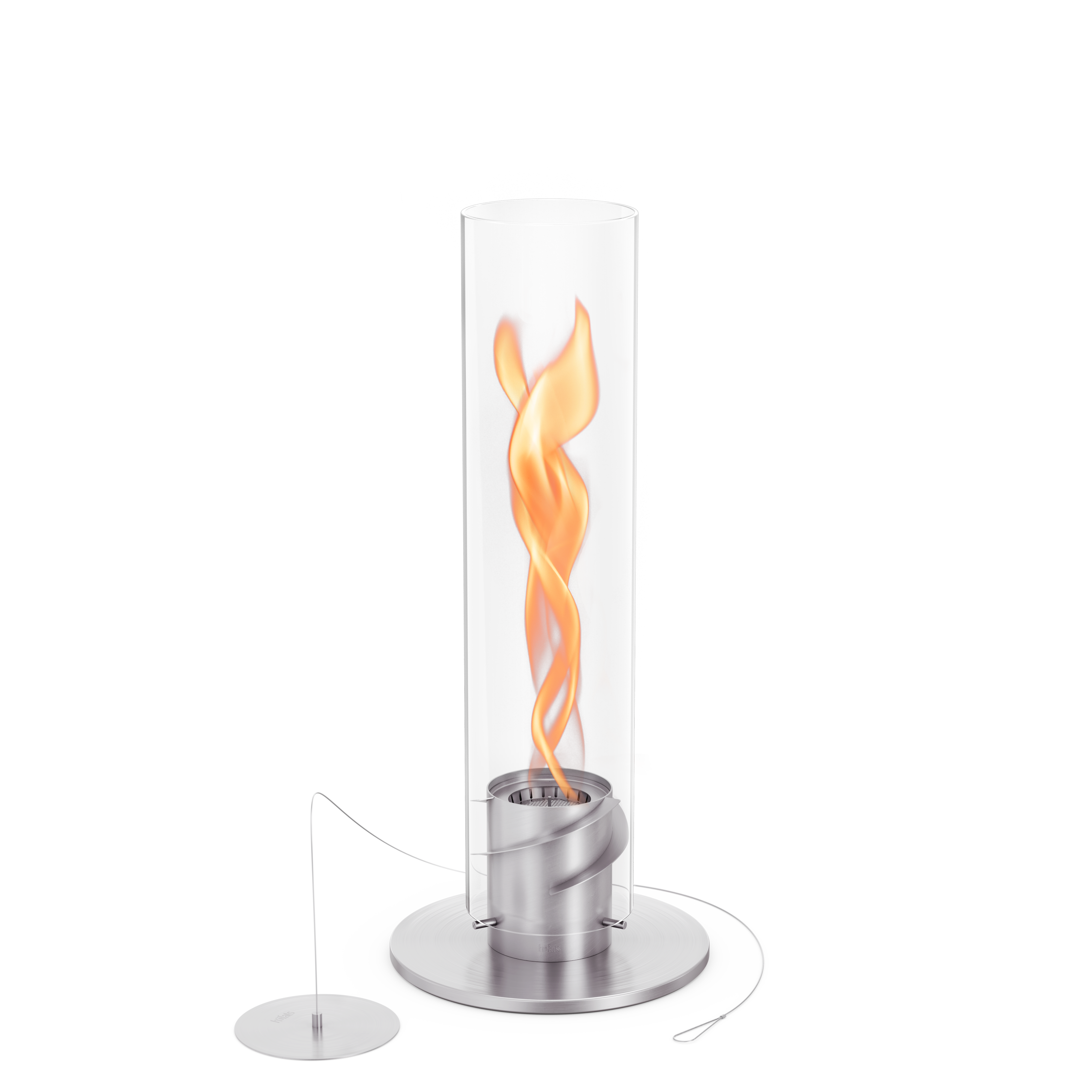 Höfats Windlicht Spin 1200 Silber