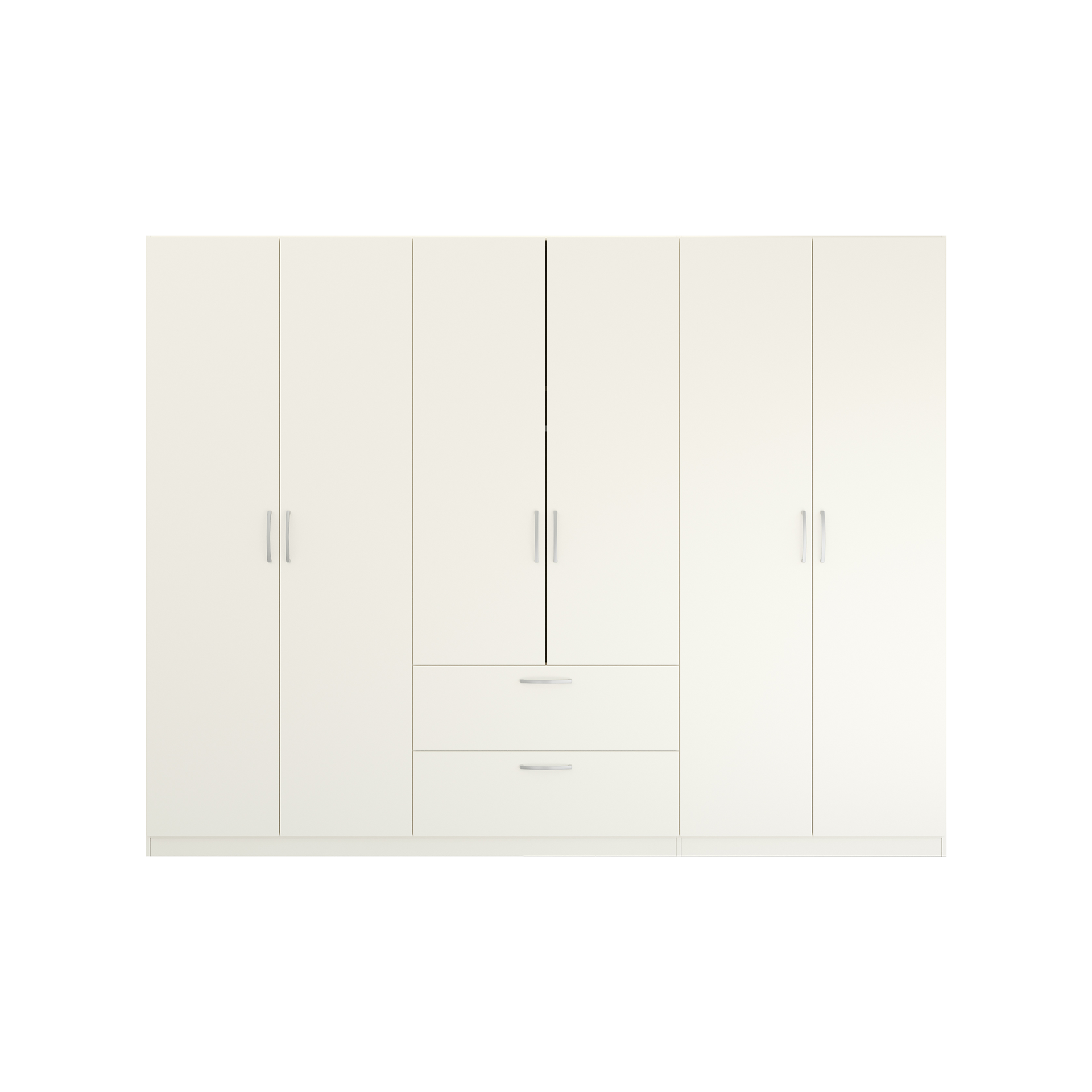 Drehtürenschrank Pure Weiß 54*271*210 Drehtürenschrank Pure Weiß 54*271*210