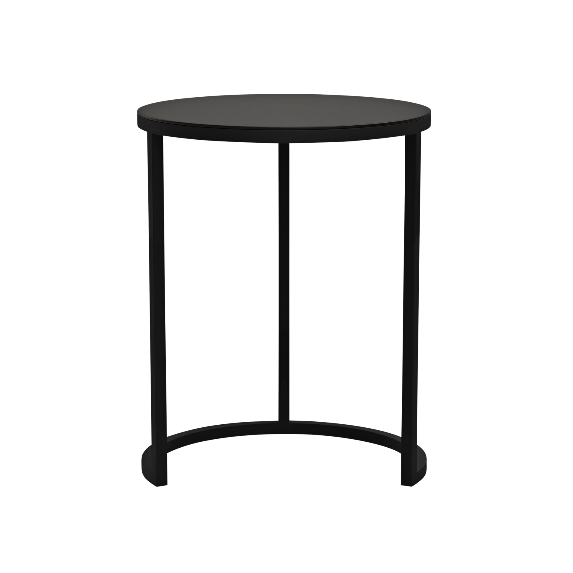Raumfreunde Beistelltisch Nico 3 Metall Schwarz 39*39*50