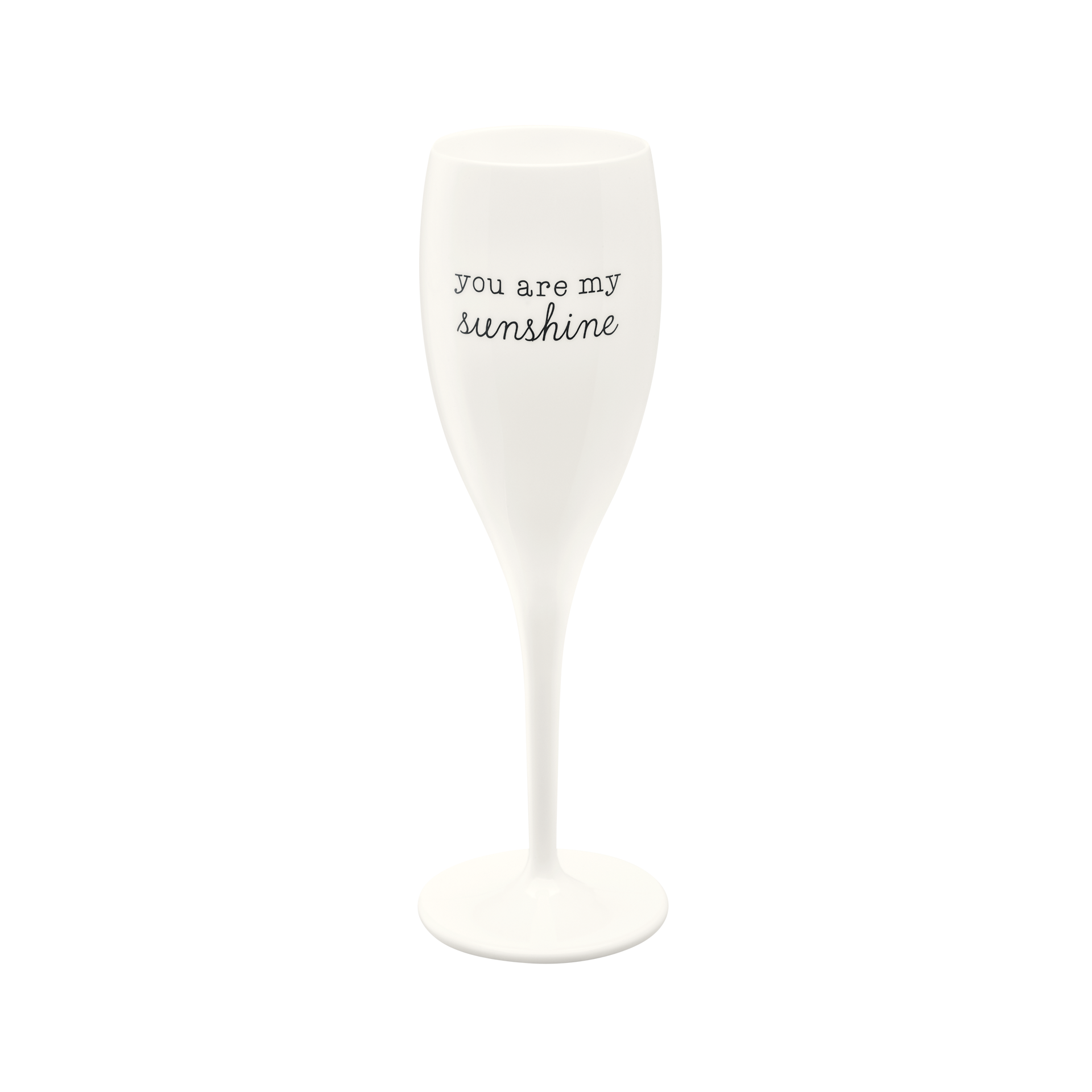 Glas CHEERS No. 1 white