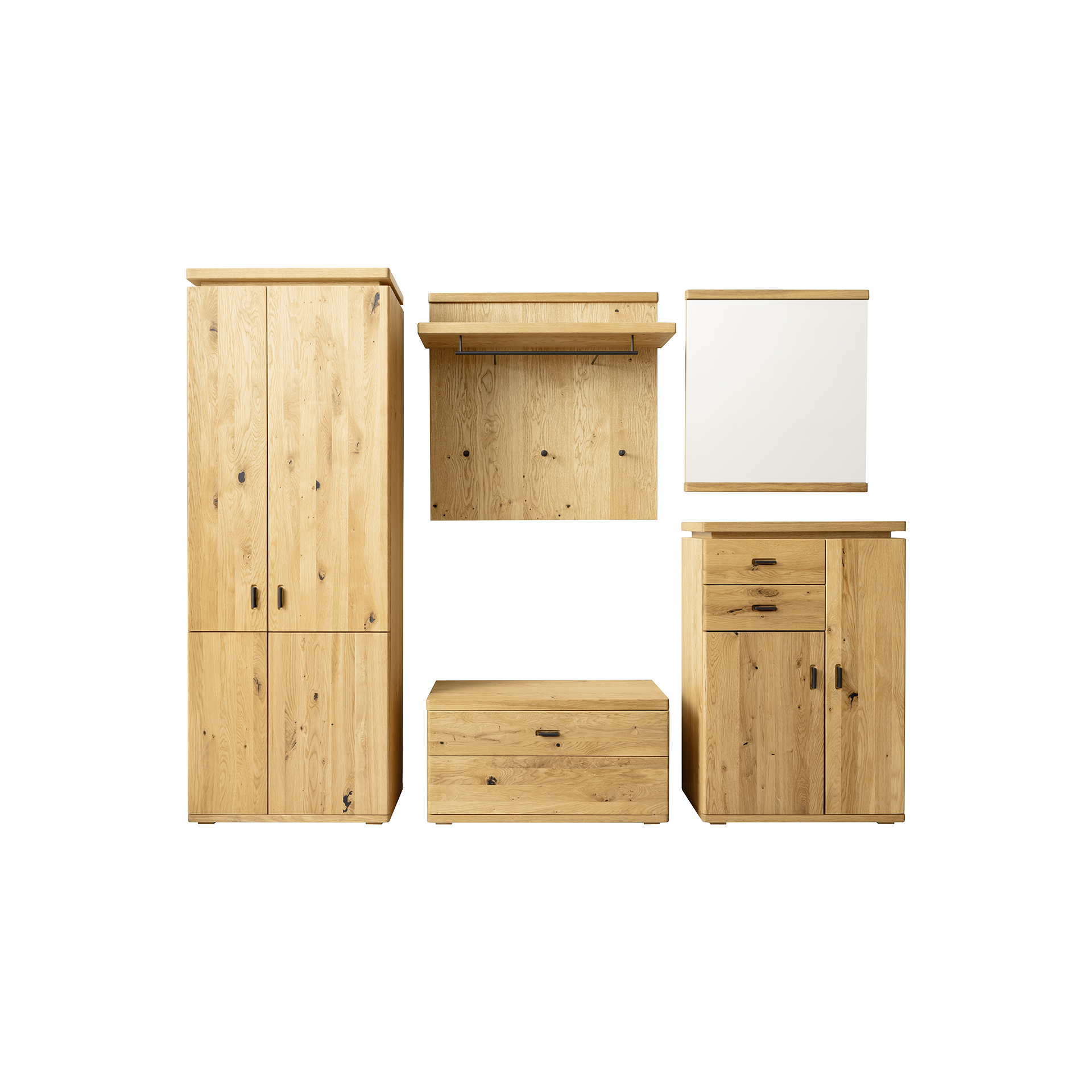 Collection H Garderoben-Set Barbados Eichefarben Collection H Garderoben-Set Barbados Eichefarben