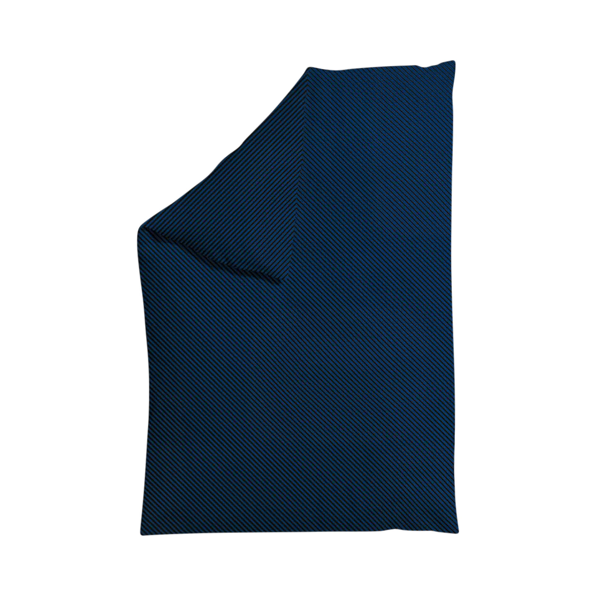 Satin Bettwäsche Woven Fade Blue Deep Black 135x200cm