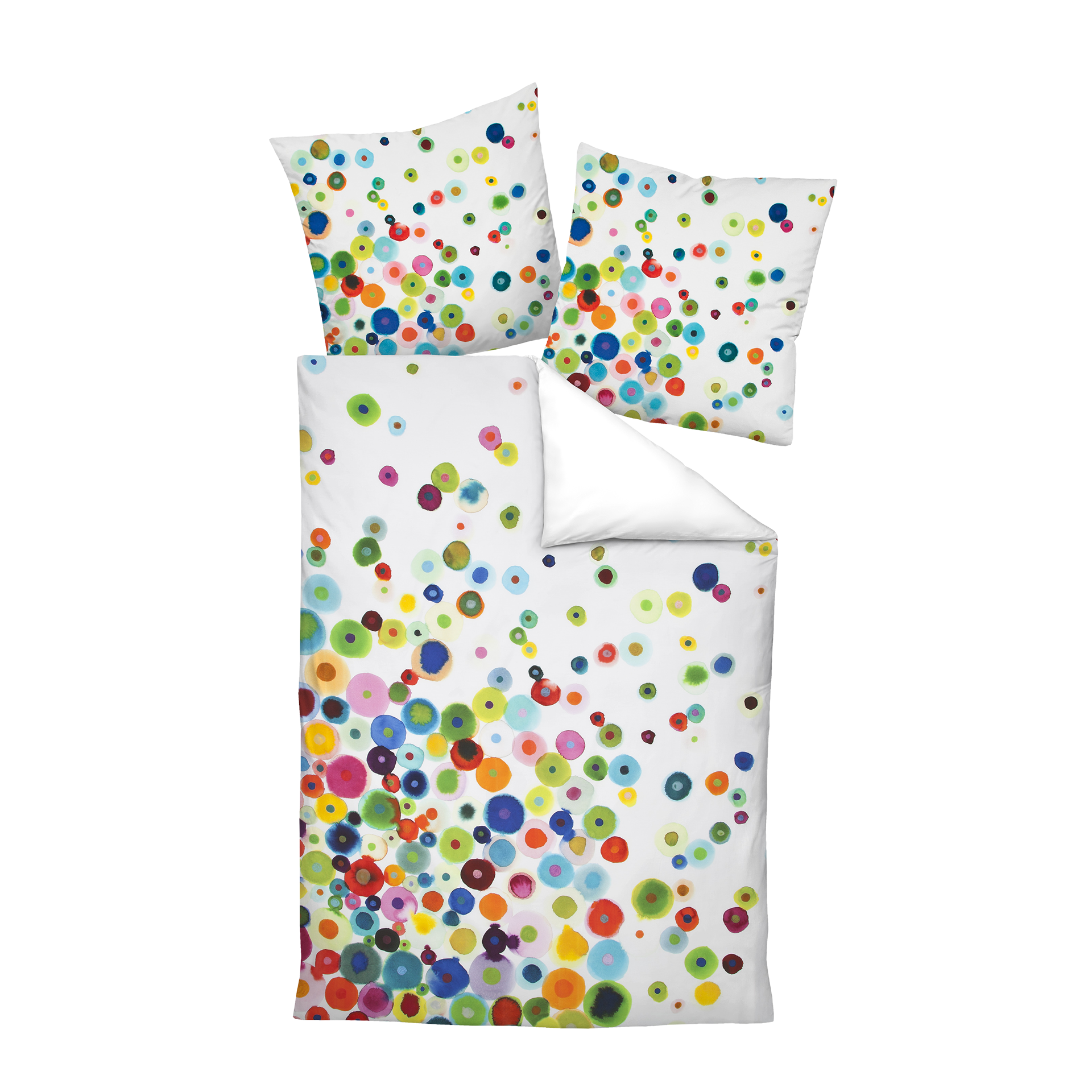 Satin Bettwäsche Modern Art Multicolor 135x200cm Satin Bettwäsche Modern Art Multicolor 135x200cm