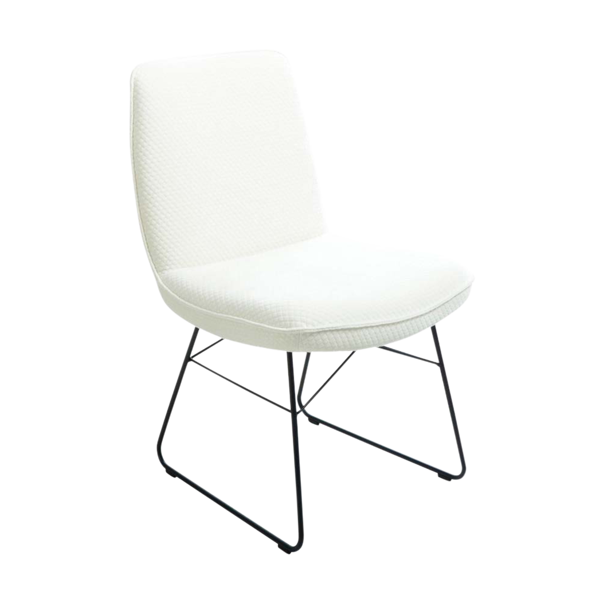 Flexmaster Stuhl Fumara Bezug Offwhite Gestell Schwarz Flexmaster Stuhl Fumara Bezug Offwhite Gestell Schwarz