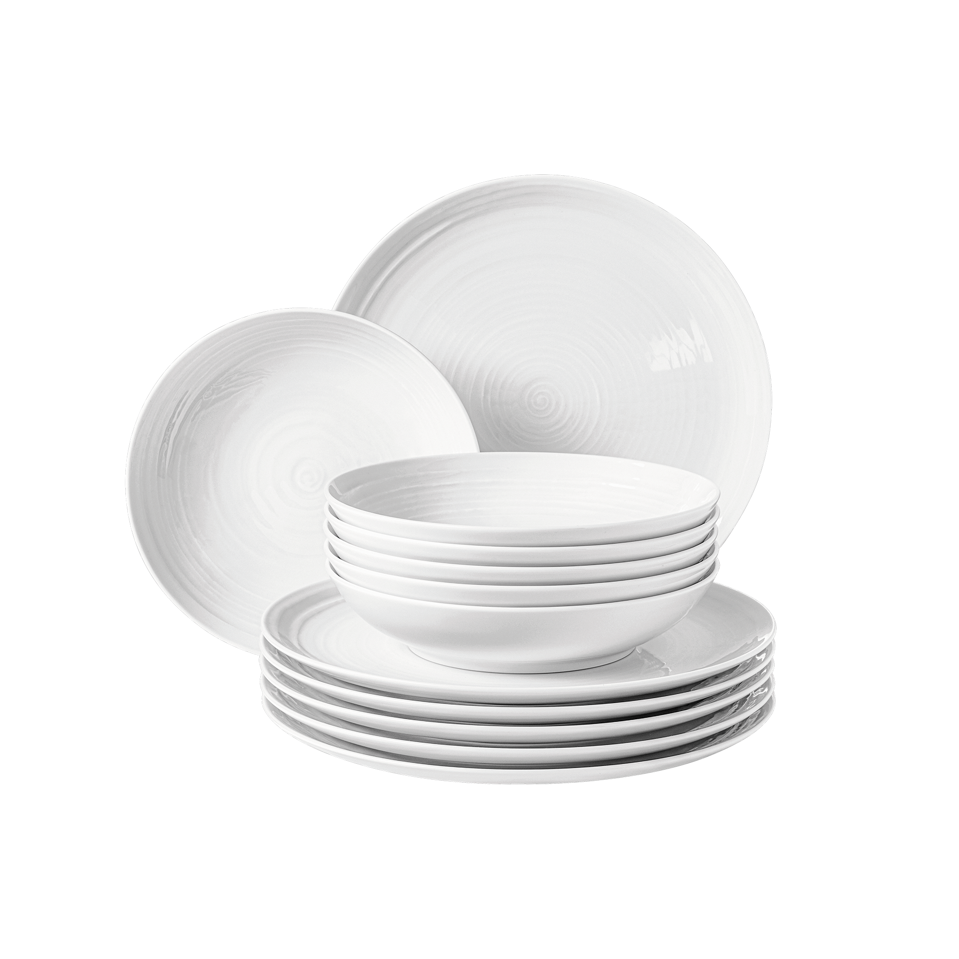 Tafelservice Terra 12-teilig Weiß Tafelservice Terra 12-teilig Weiß