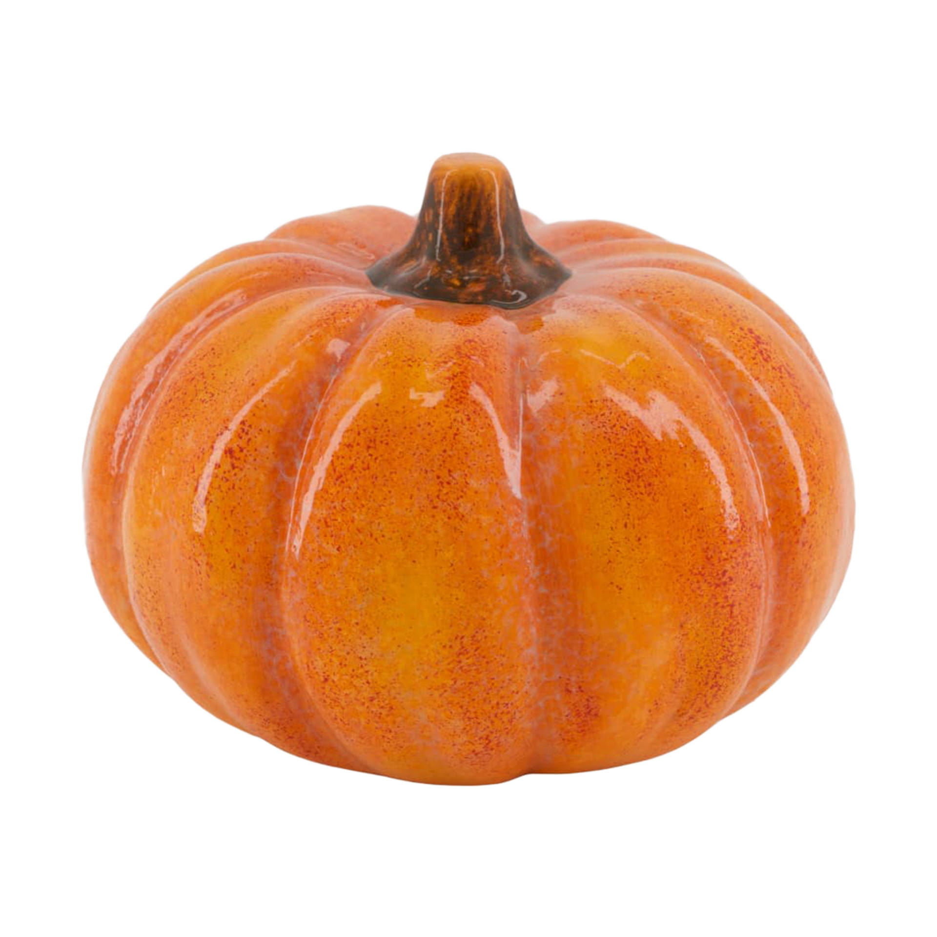 Dekoaufsteller Kürbis Orange